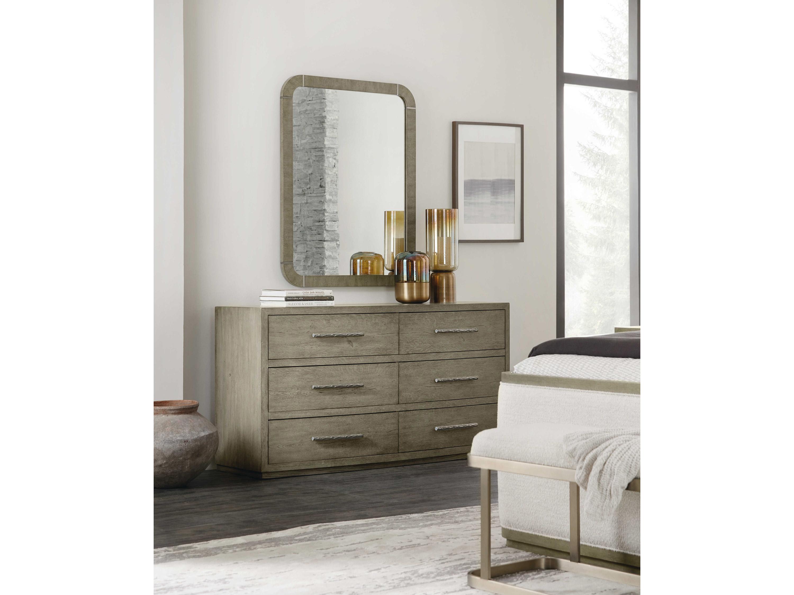 Hooker Furniture Linville Falls Pinnacle Trails Rectangular Wall Mirror