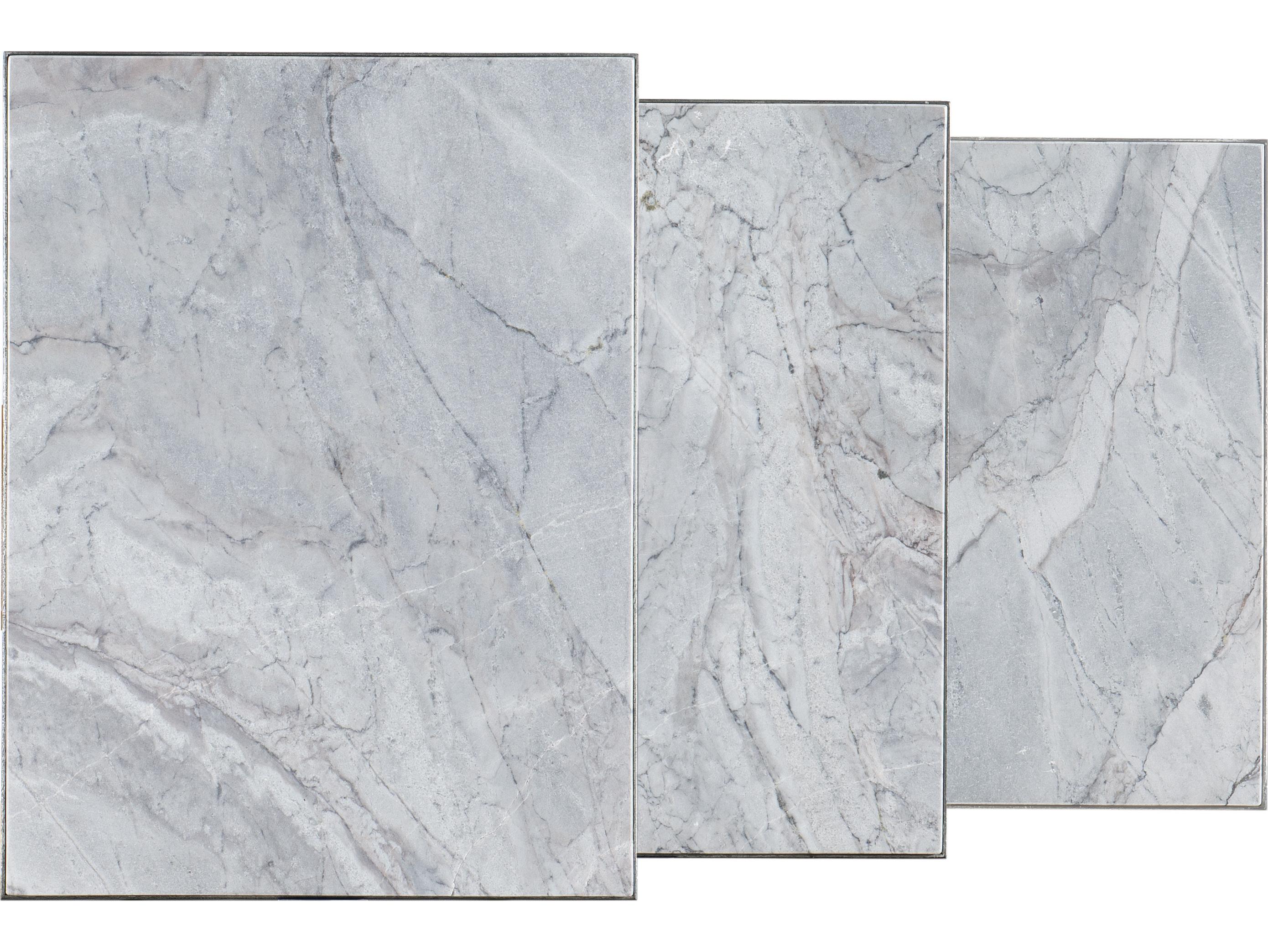 Hooker Furniture Melange Rectangular Stone Gray End Table