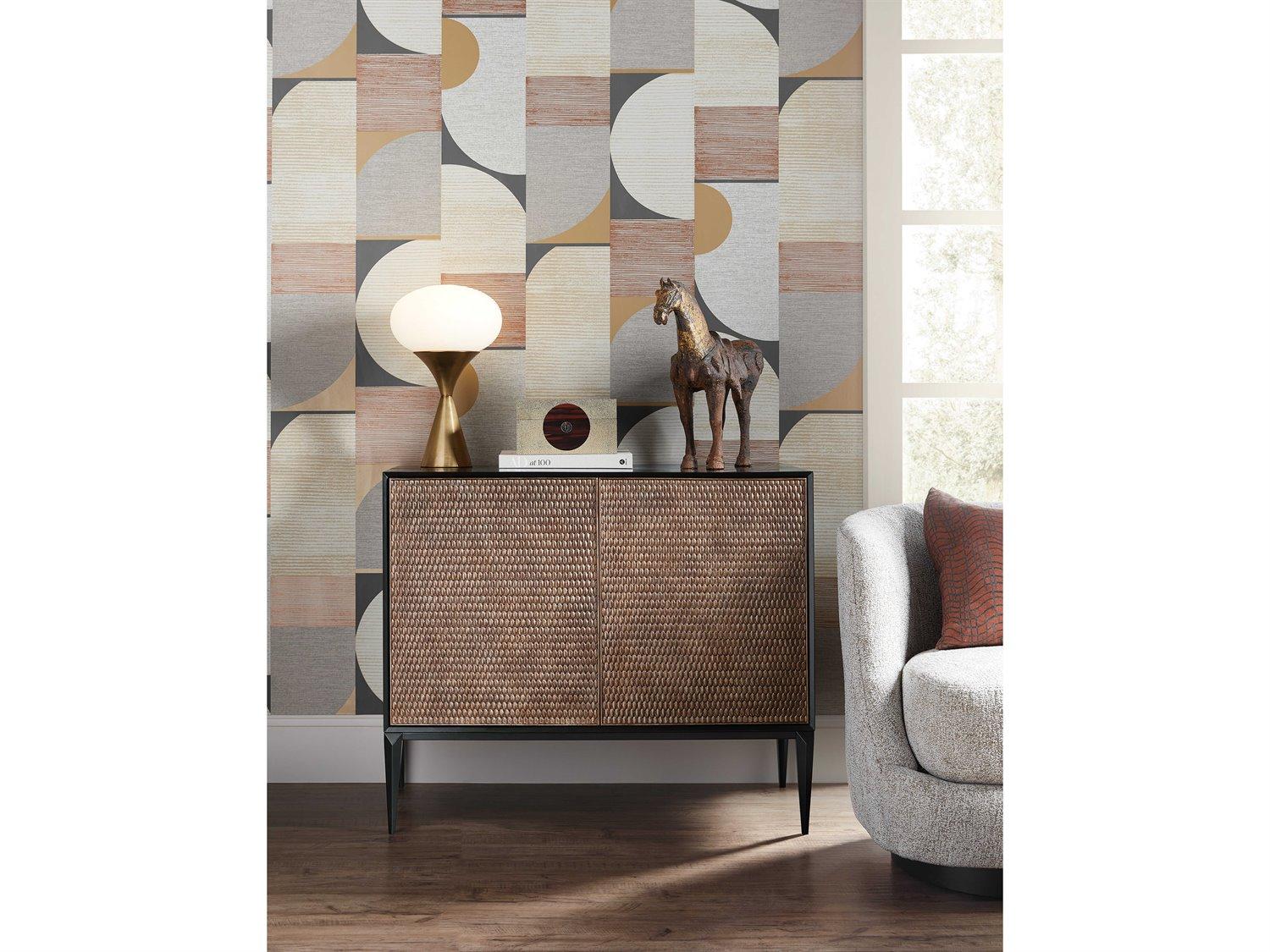 Hooker Furniture Melange Black Maple Wood Accent Chest