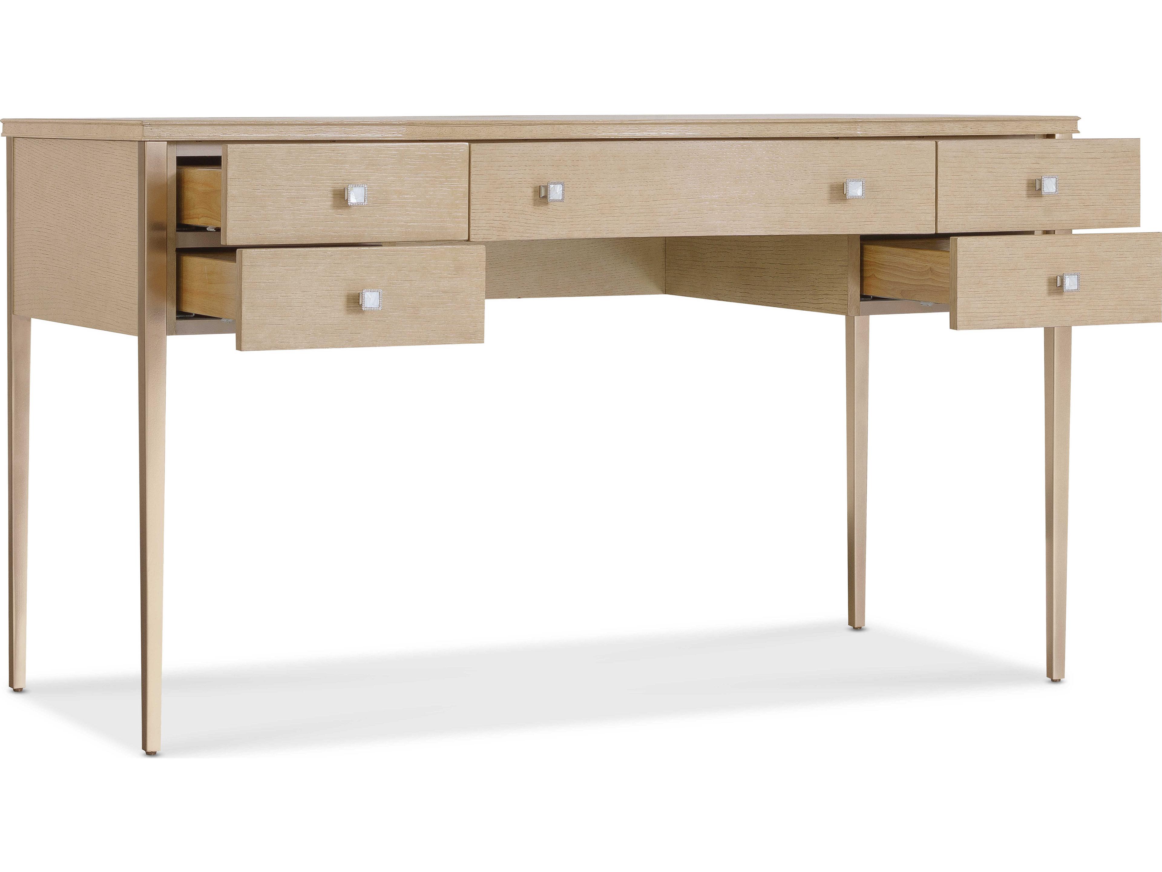 Hooker Furniture Melange Oak Wood Vanity Table