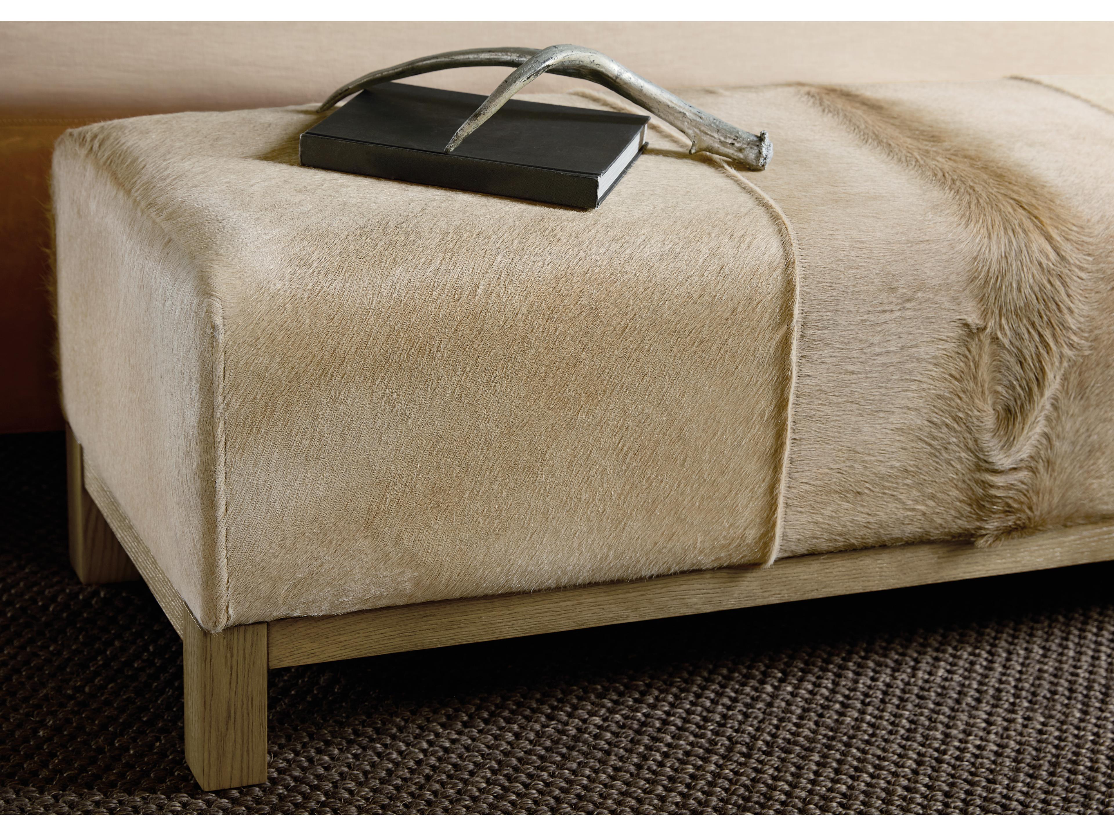 Hooker Furniture Melange Brown Holy Cow Bench