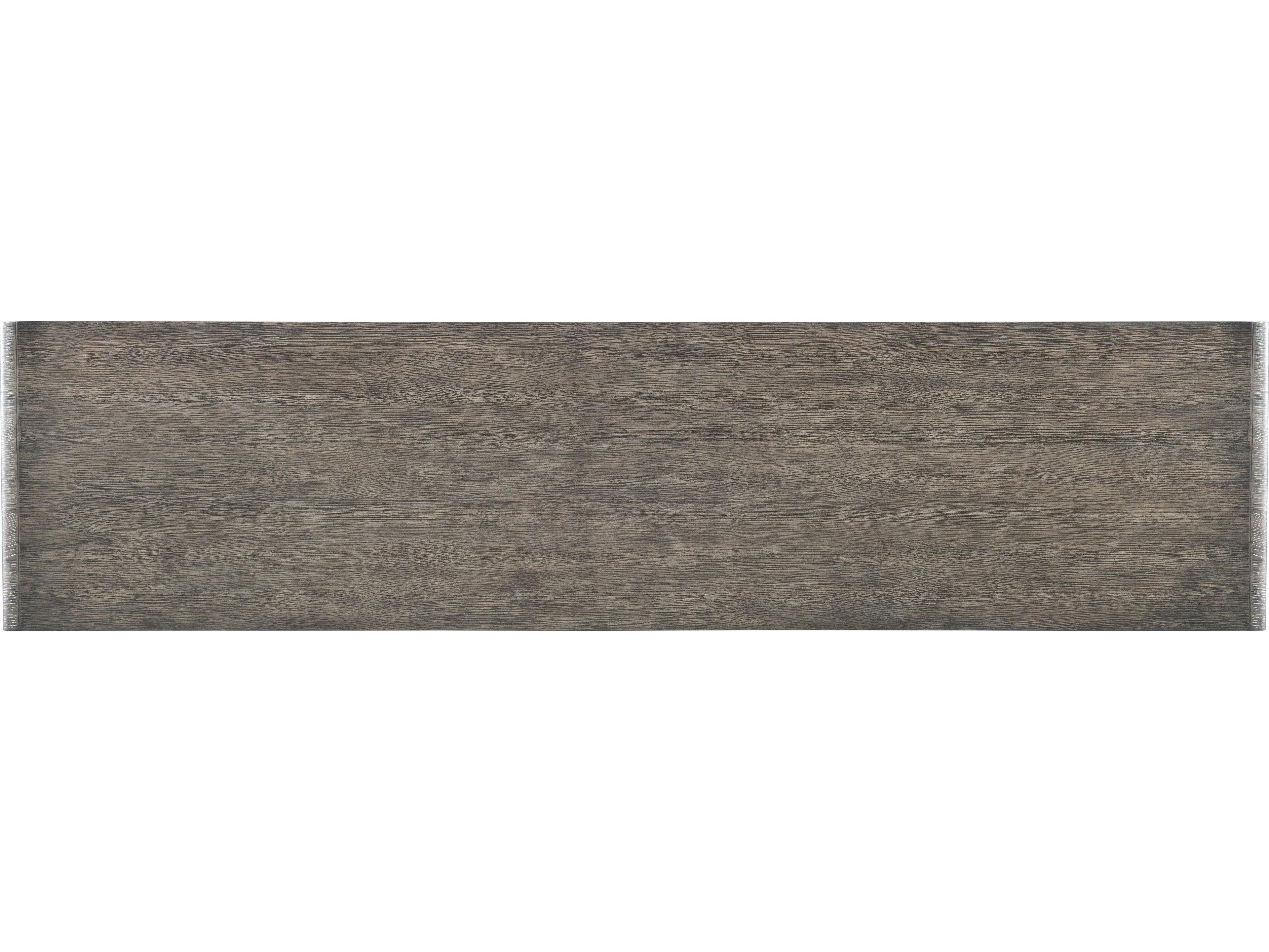 Hooker Furniture Melange Fissured 78" Oak Wood Green Entertainment Credenza