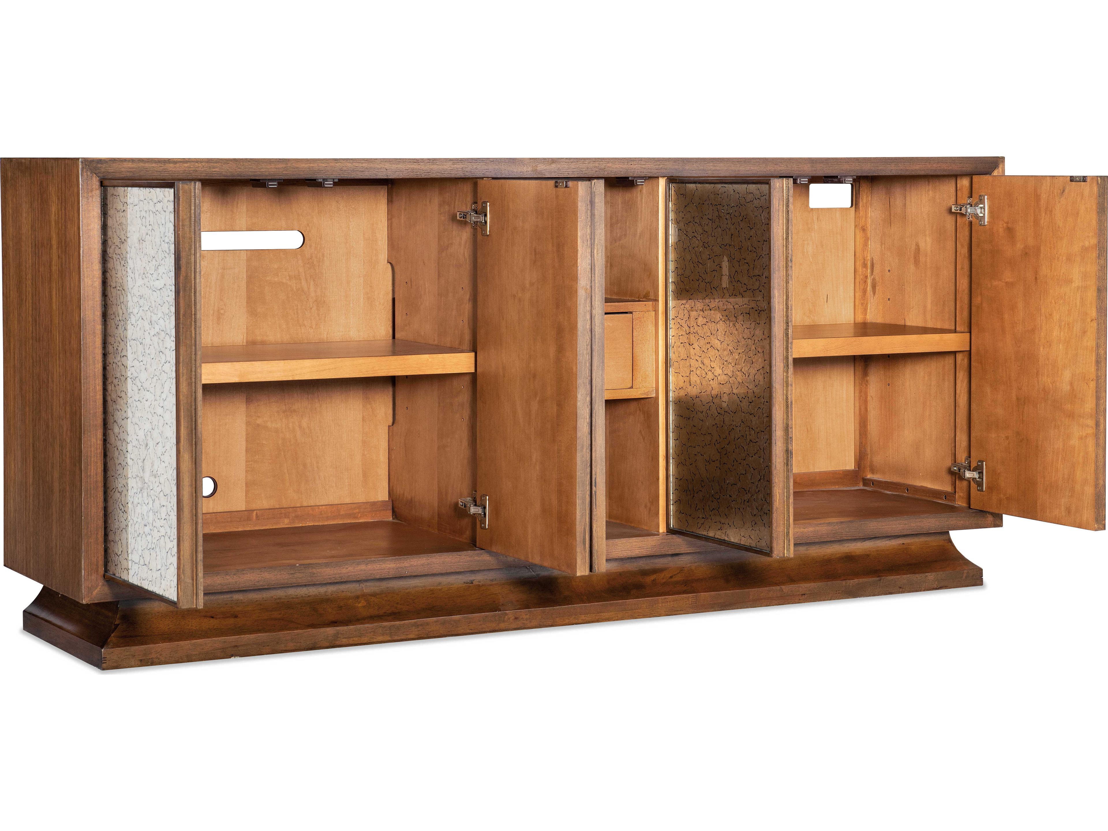 Hooker Furniture Melange 80" Walnut Wood Media Console