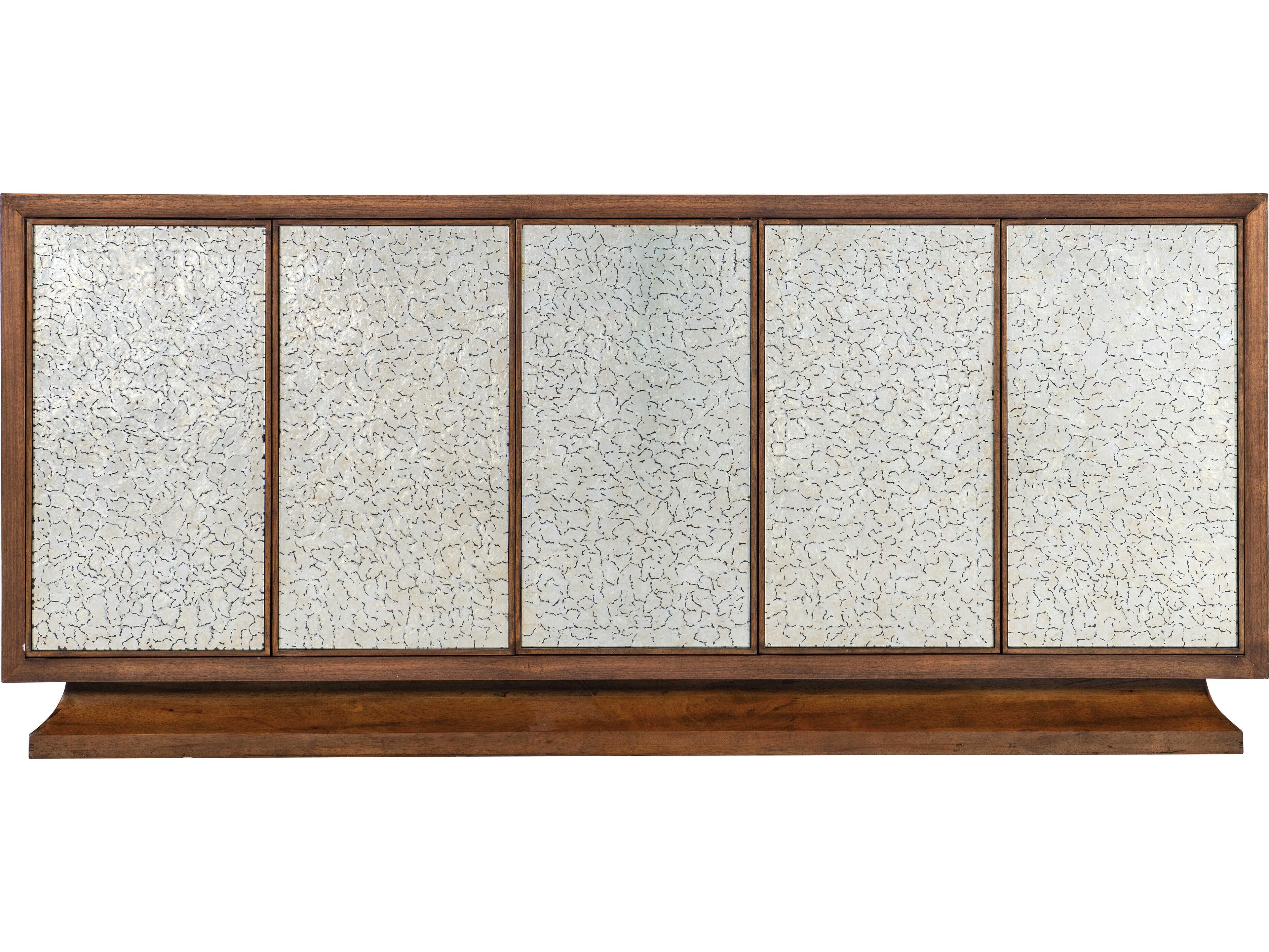 Hooker Furniture Melange 80" Walnut Wood Media Console