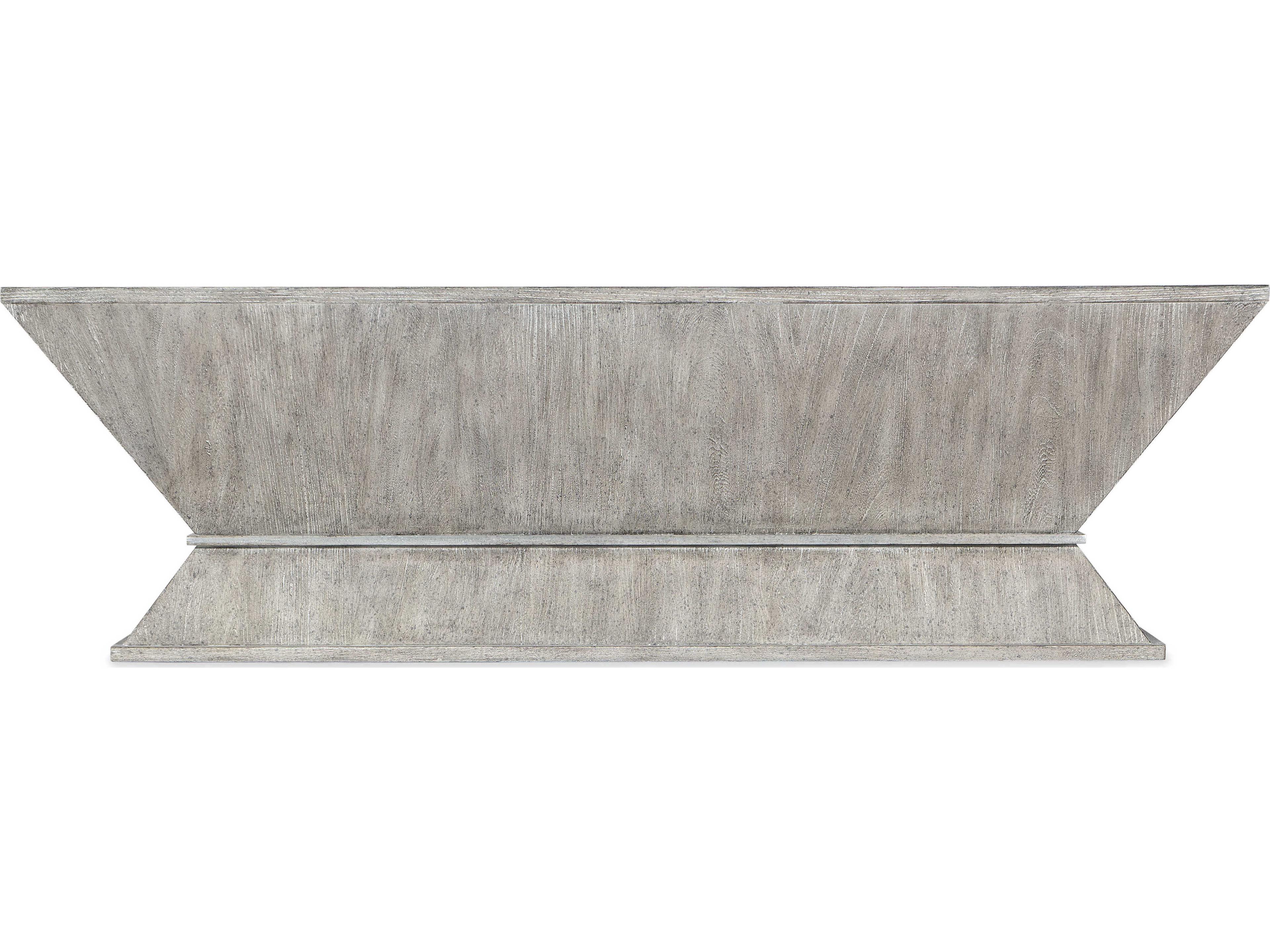 Hooker Furniture Melange Korena Square Stone Gray Cocktail Table