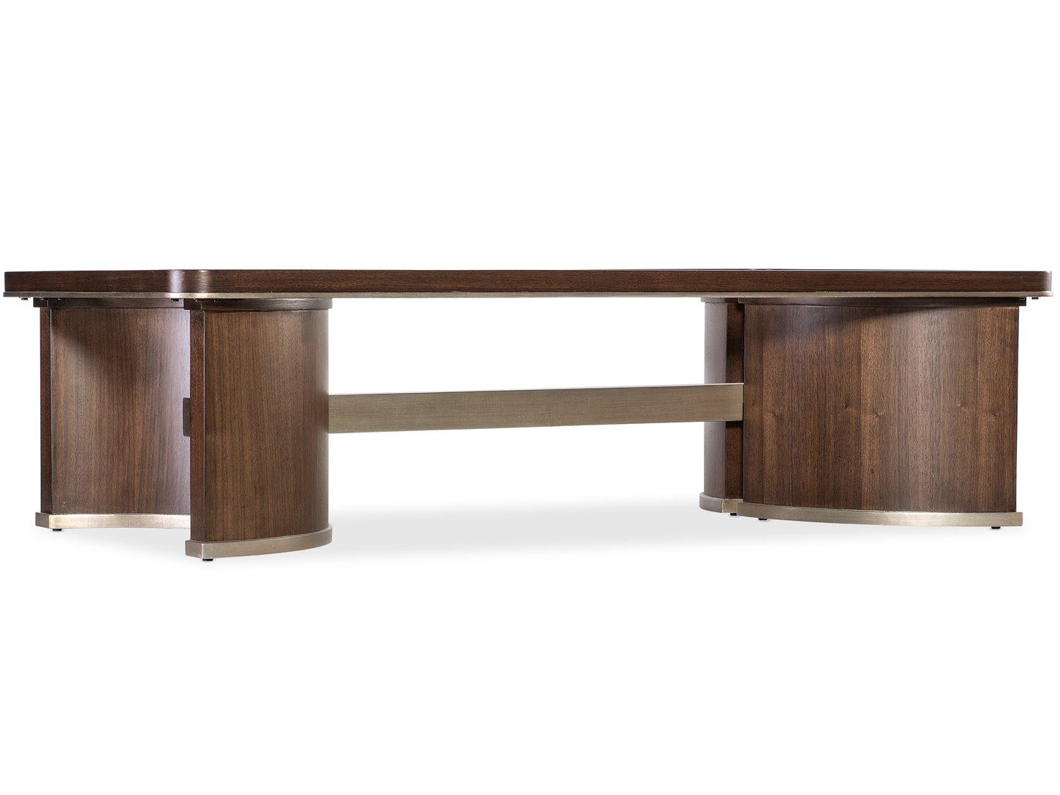 Hooker Furniture Melange Rectangular Glass Coffee Table