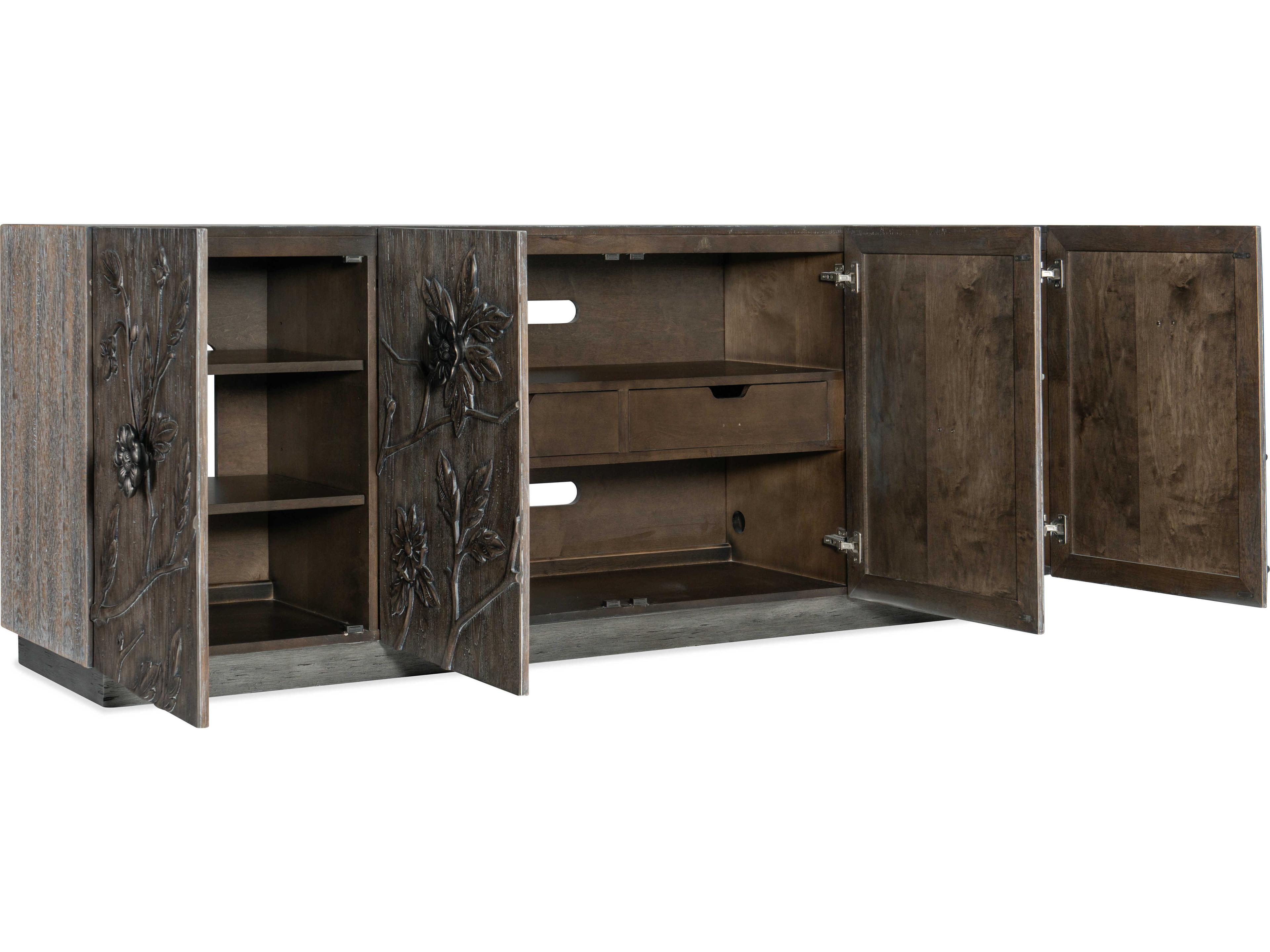 Hooker Furniture Melange Florence 90" Oak Wood Credenza Sideboard