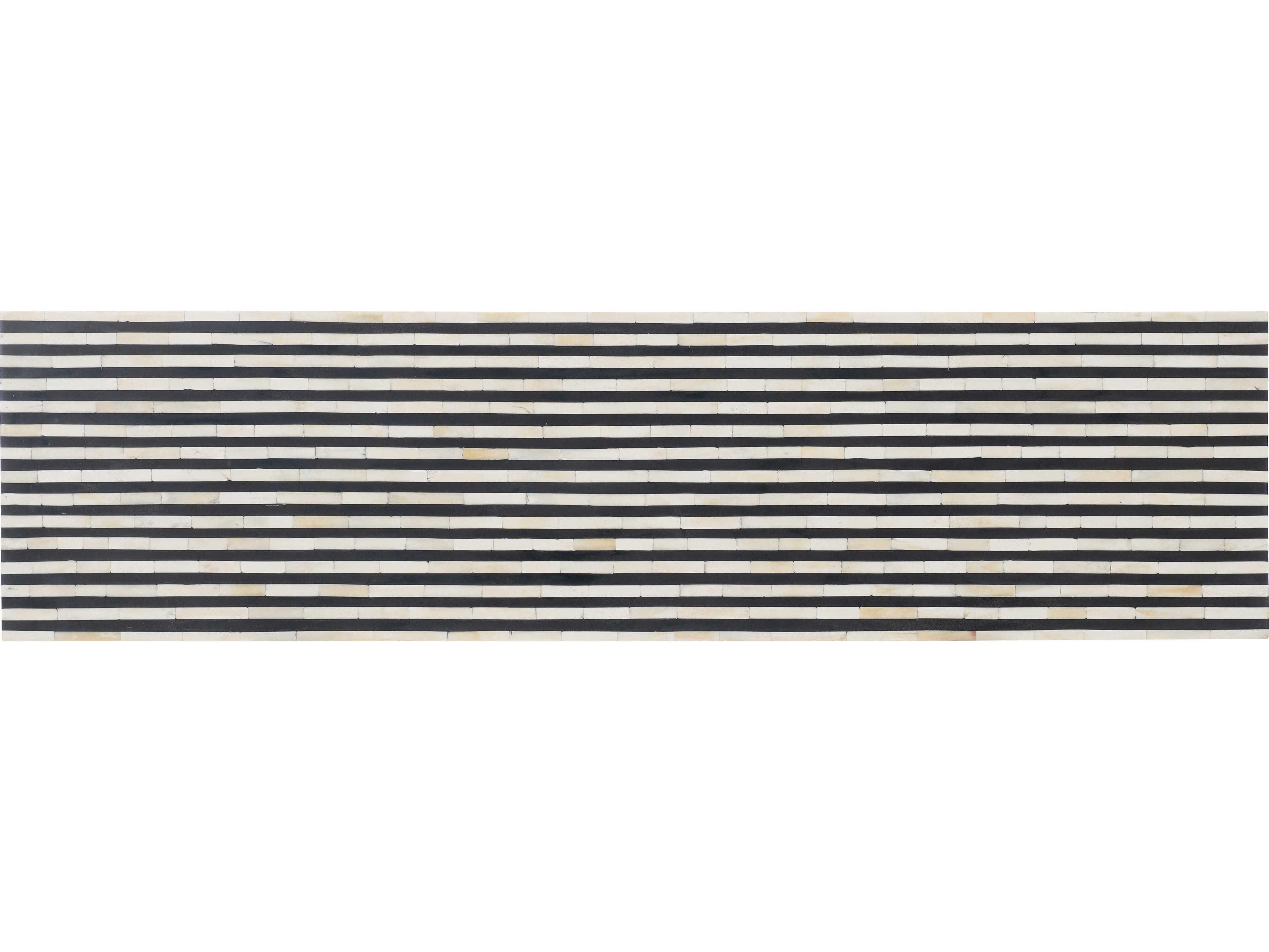 Luxecor Heritage Stanway Hall Rectangular Black White Console Table