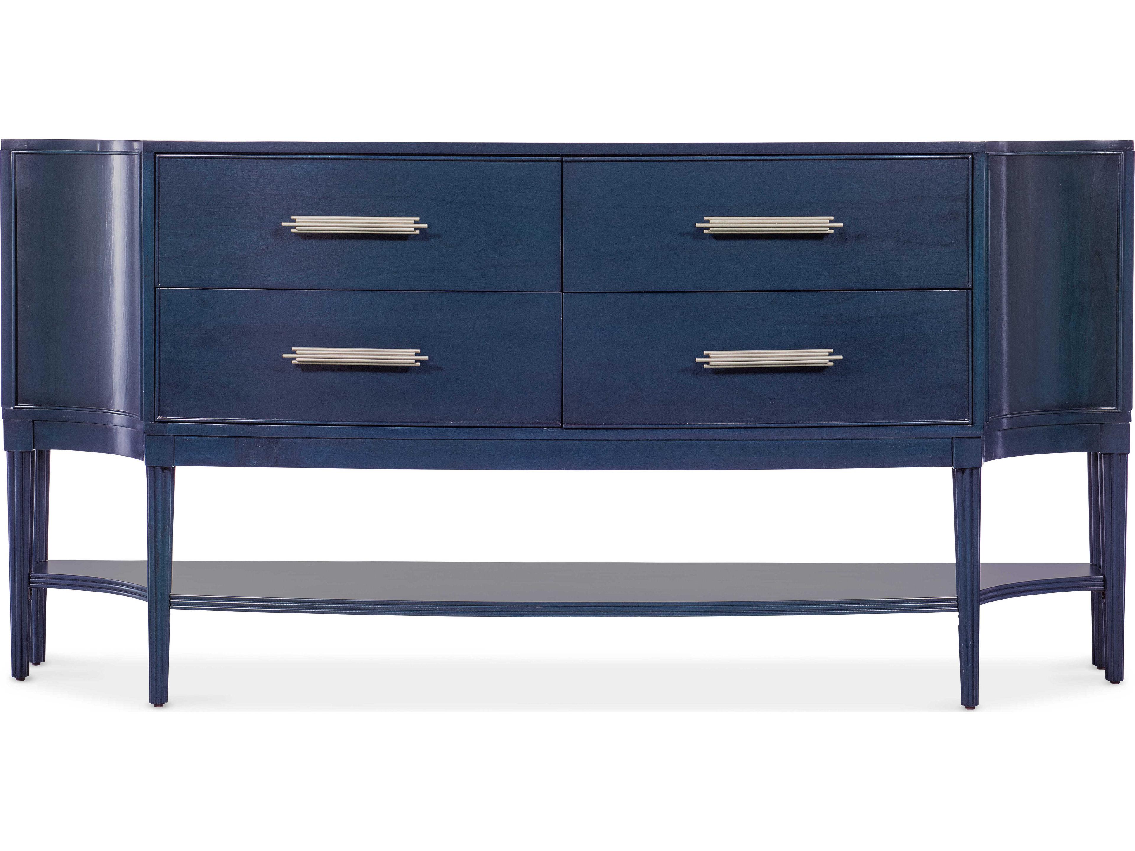 Hooker Furniture Melange 75" Cherry Wood Blues Sideboard