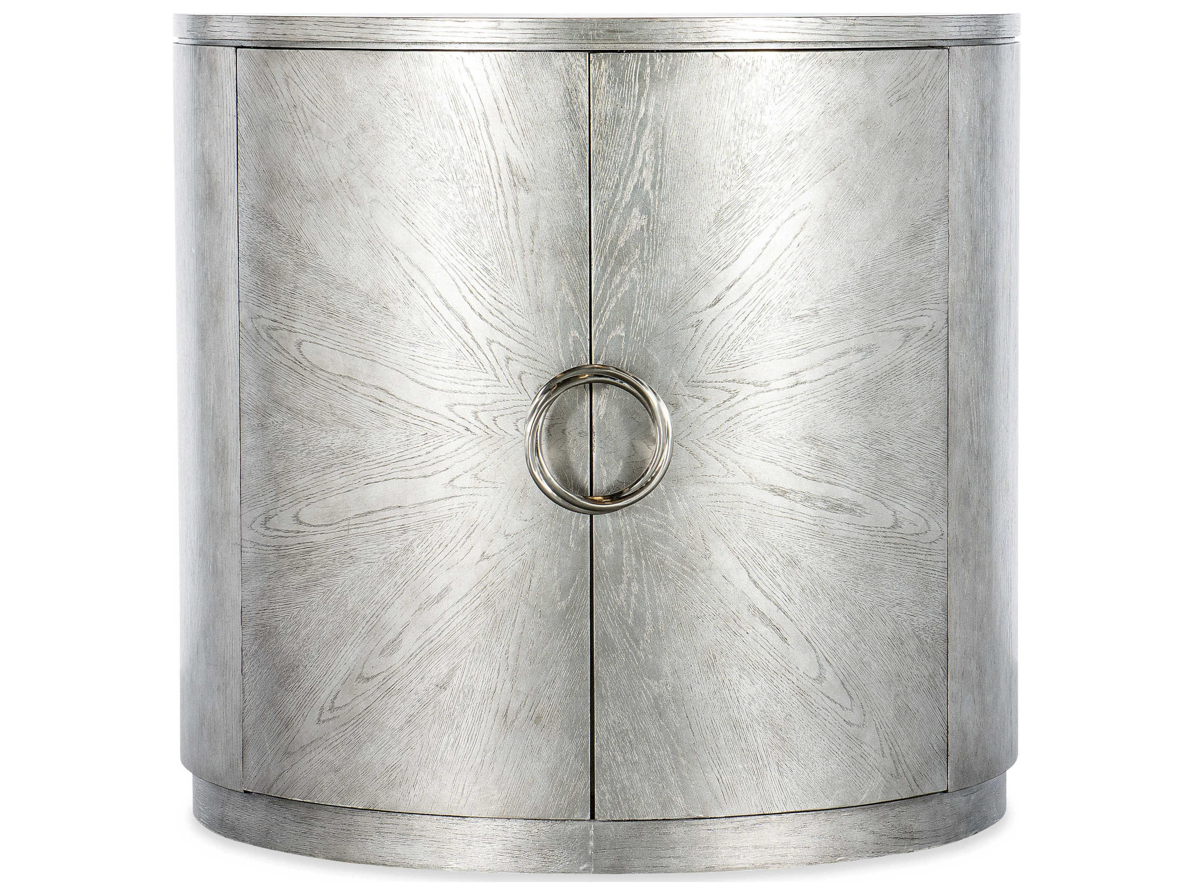 Hooker Furniture Melange Silver Oak Wood Accent Chest