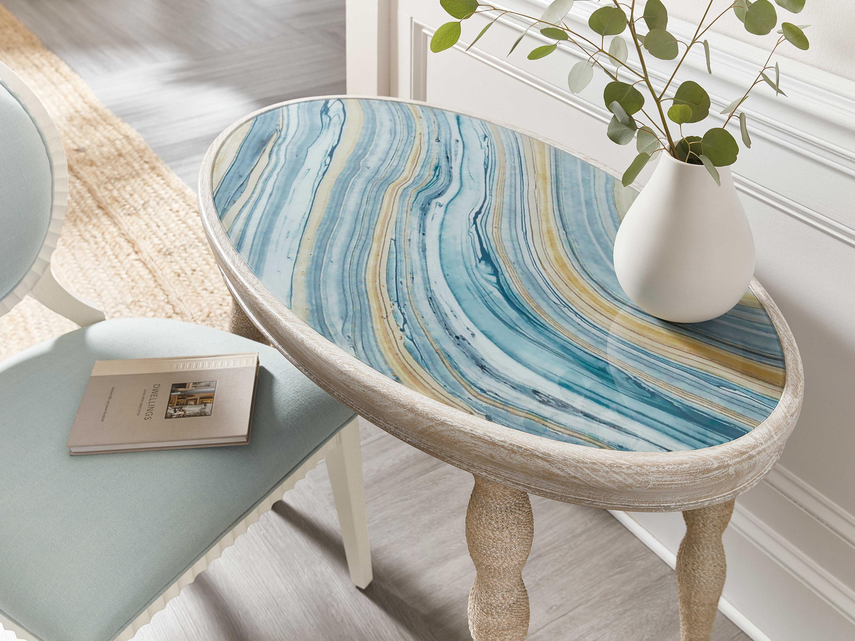 Hooker Furniture Serenity Light Wood White Oak Computer Desk