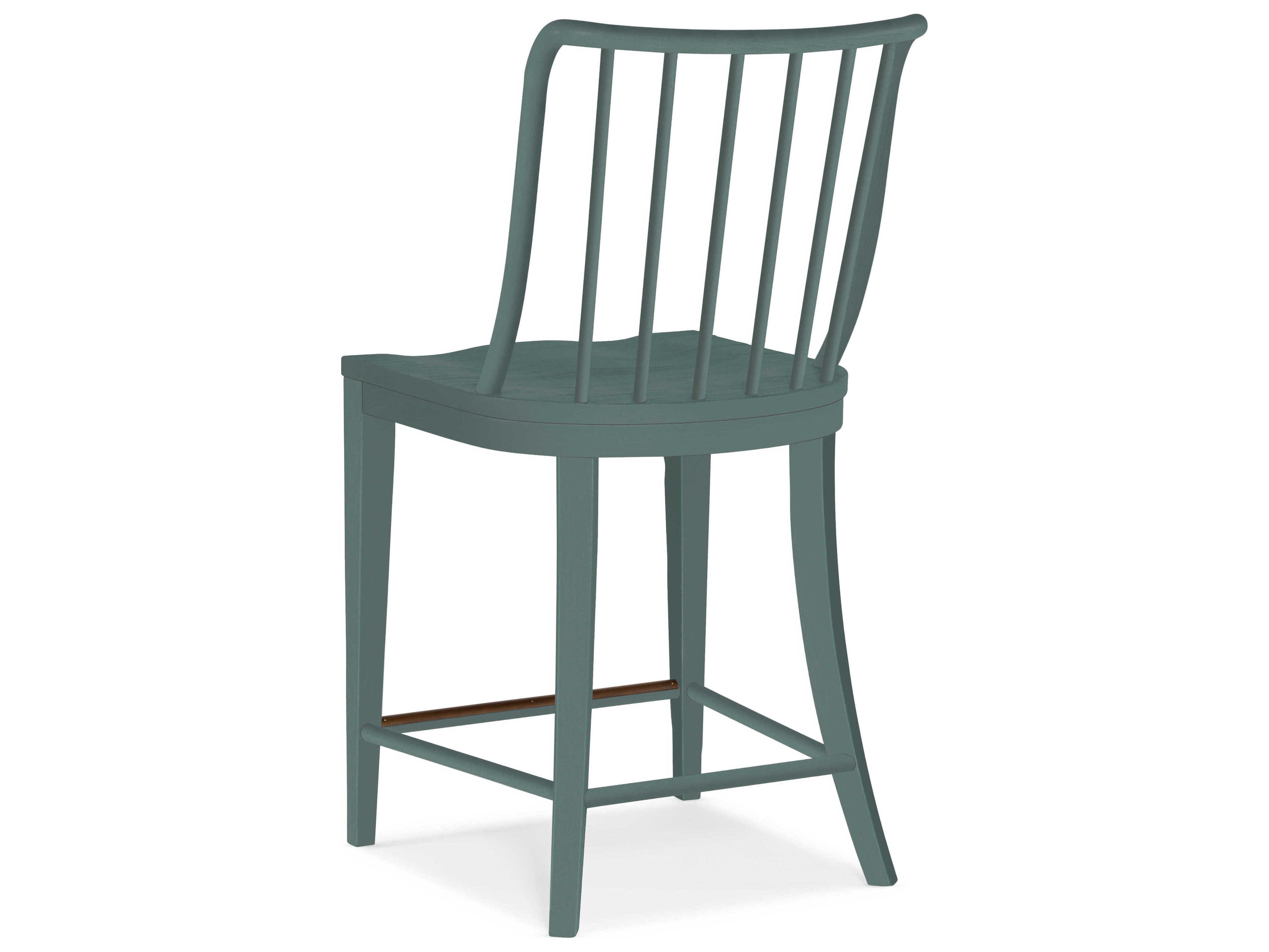 Hooker Furniture Serenity Bermuda Beech Wood Blue Counter Stool