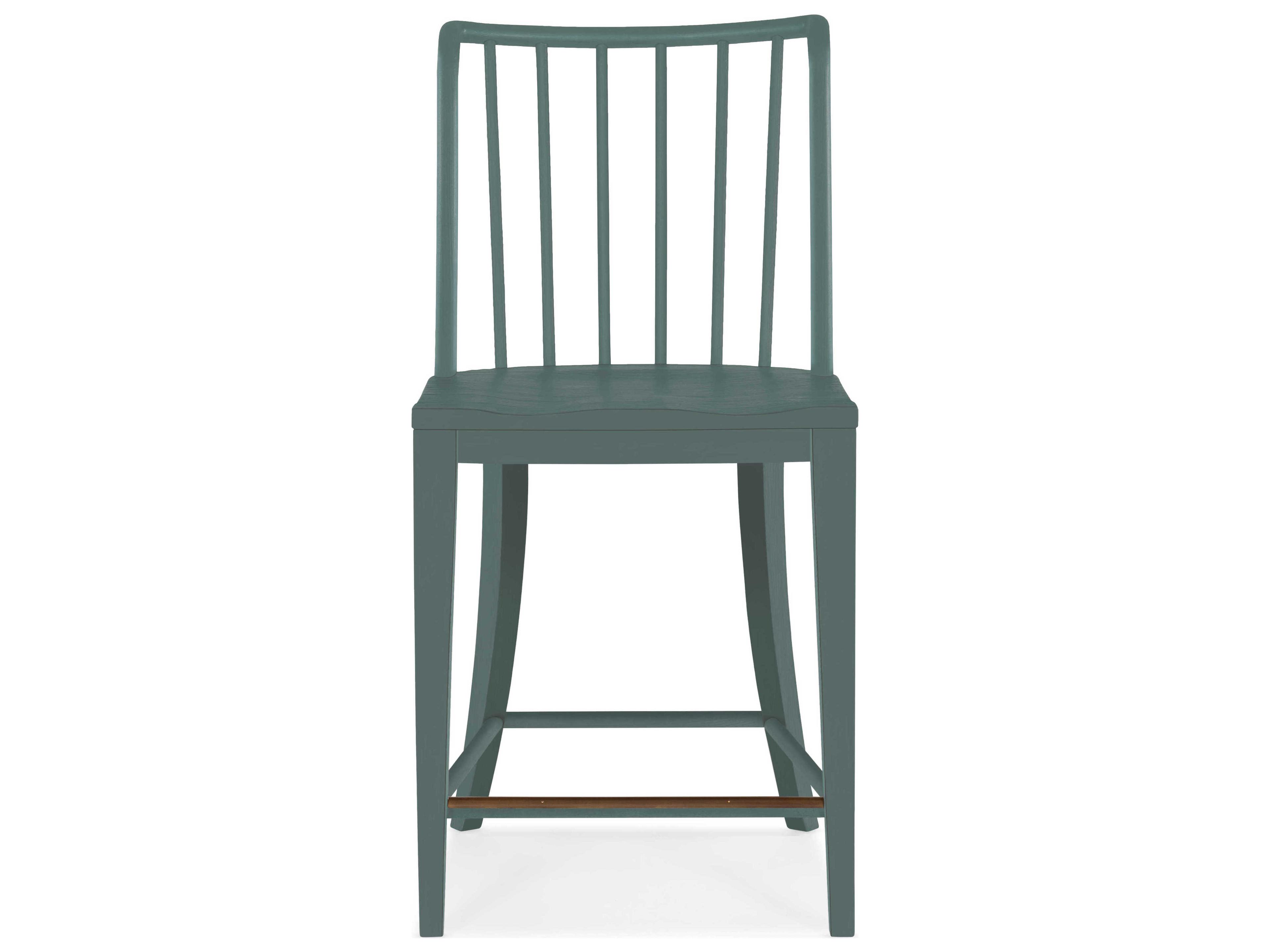 Hooker Furniture Serenity Bermuda Beech Wood Blue Counter Stool