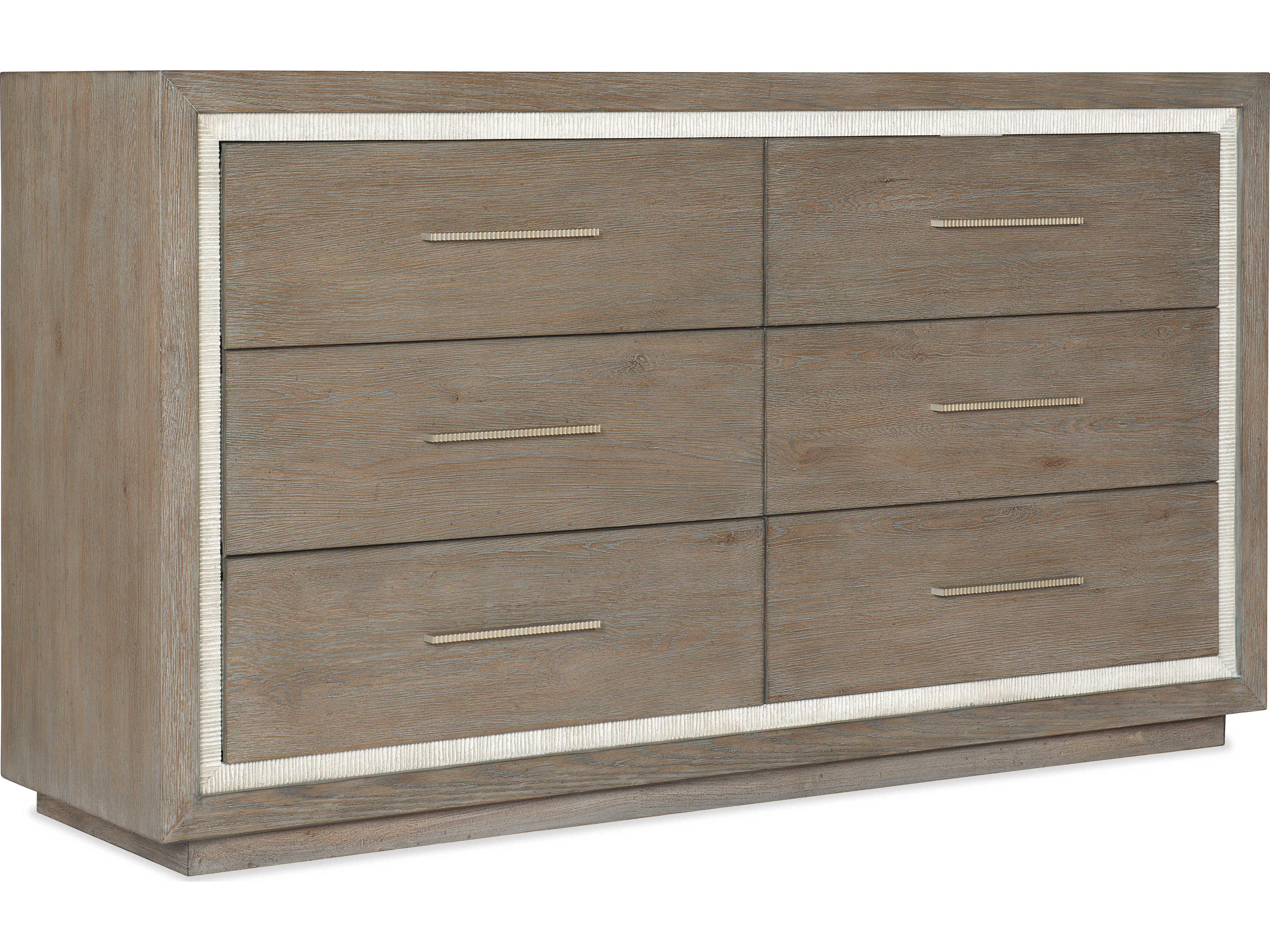 Hooker Furniture Serenity 6-Drawers Cedar Wood Double Dresser
