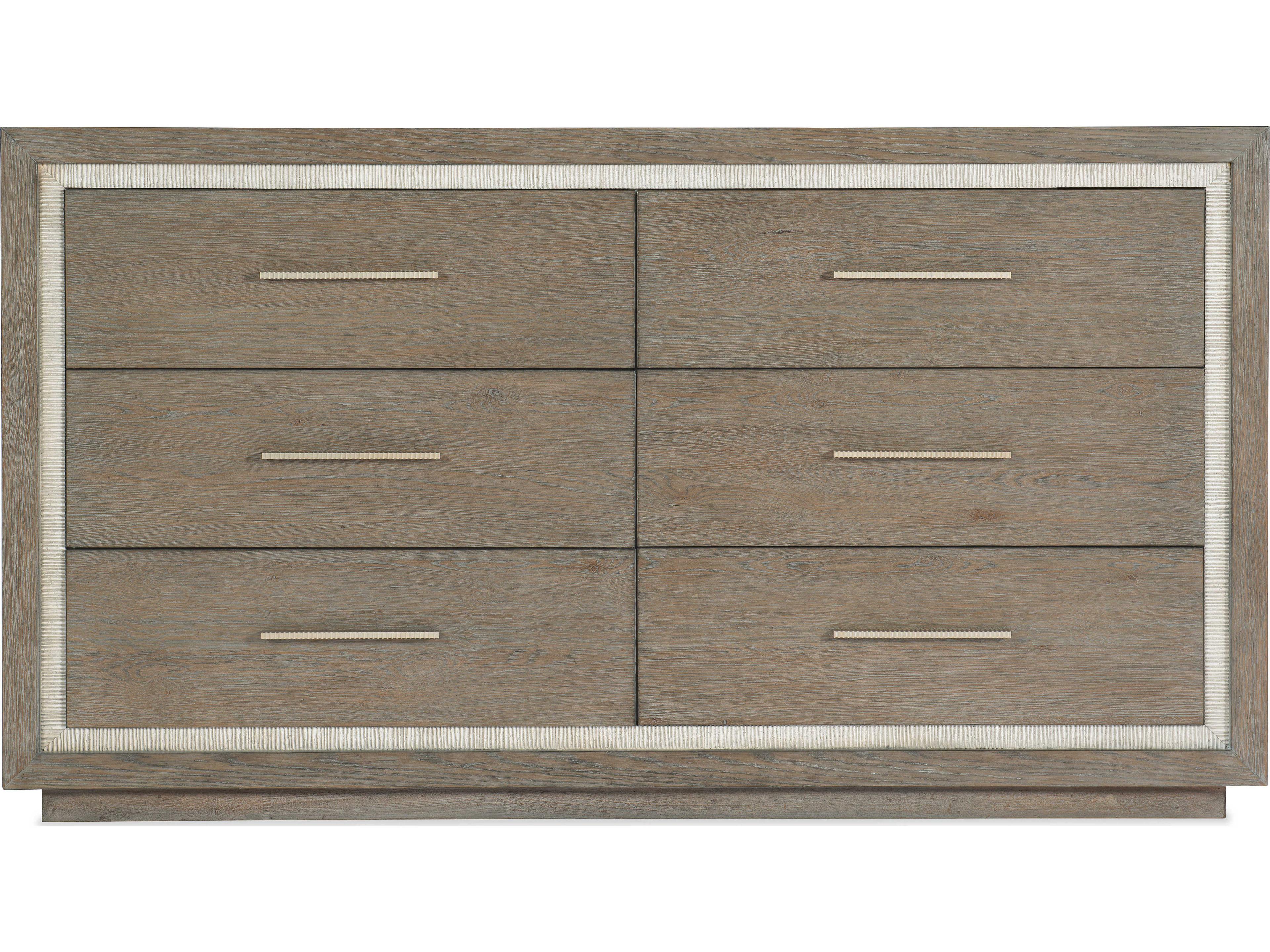 Hooker Furniture Serenity 6-Drawers Cedar Wood Double Dresser