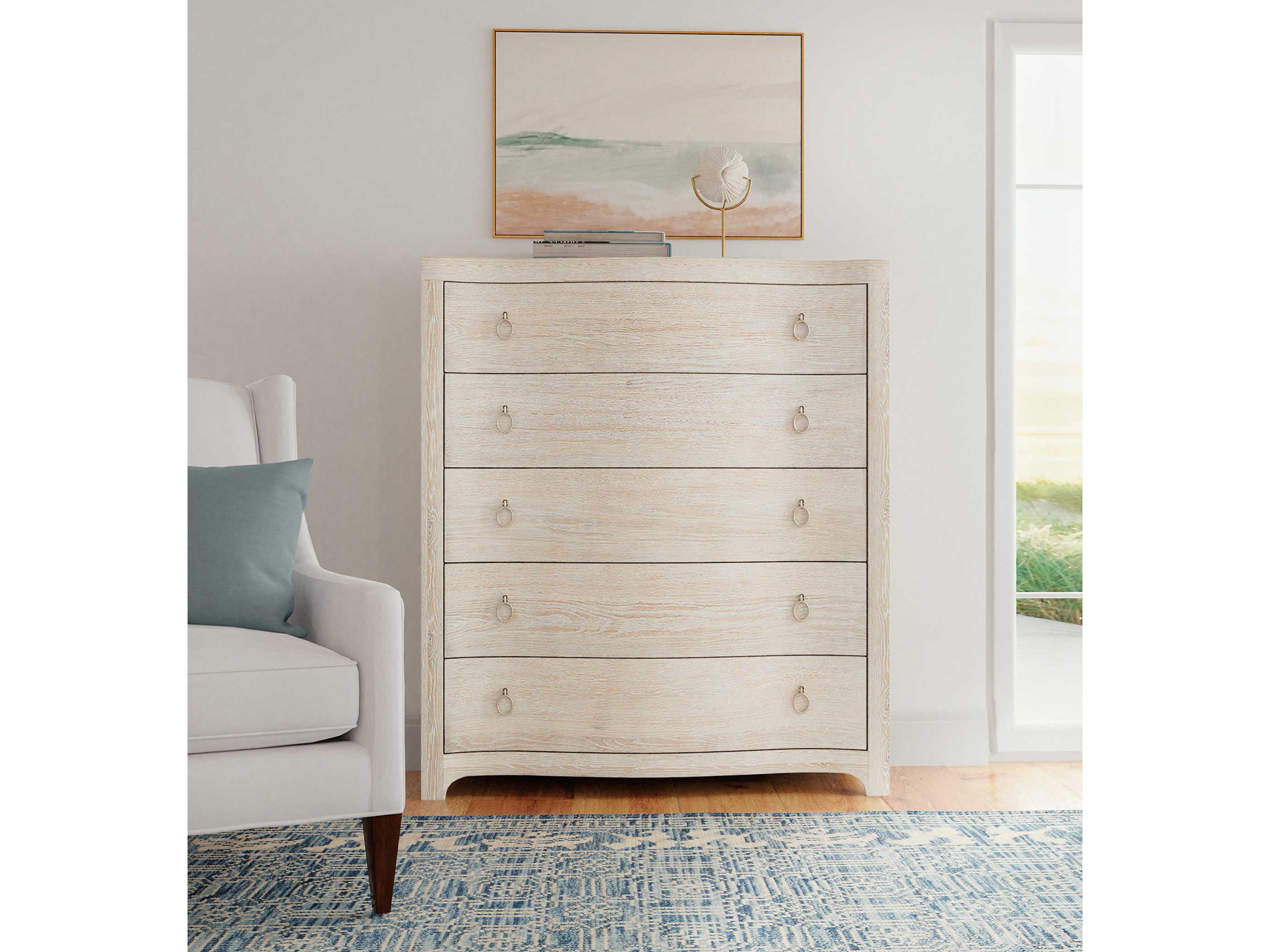 Luxecor Heritage 5-Drawers Light Wood White Cedar Accent Chest