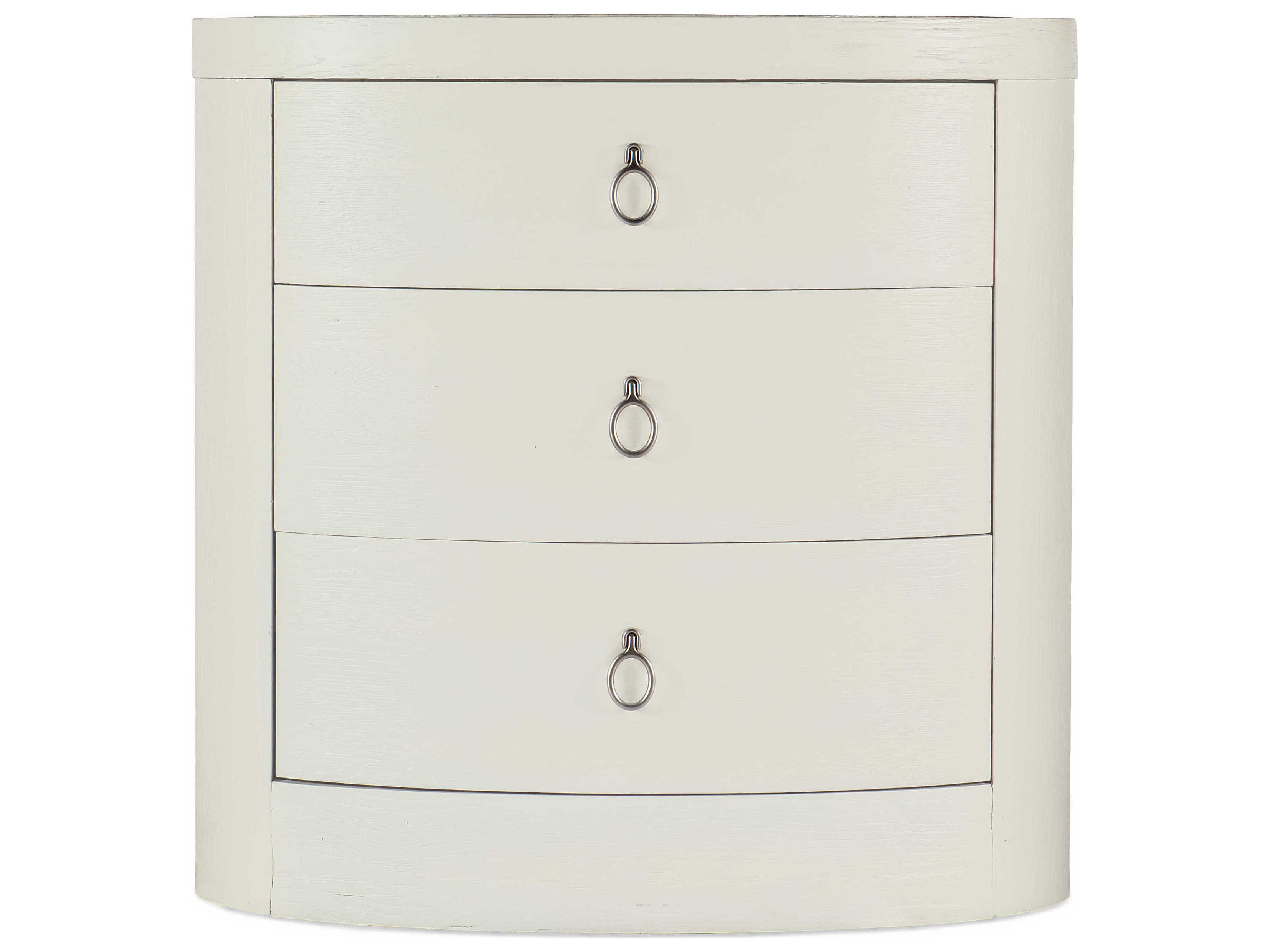 Hooker Furniture Serenity Wavecrest 3-Drawers Oak Wood Nightstand