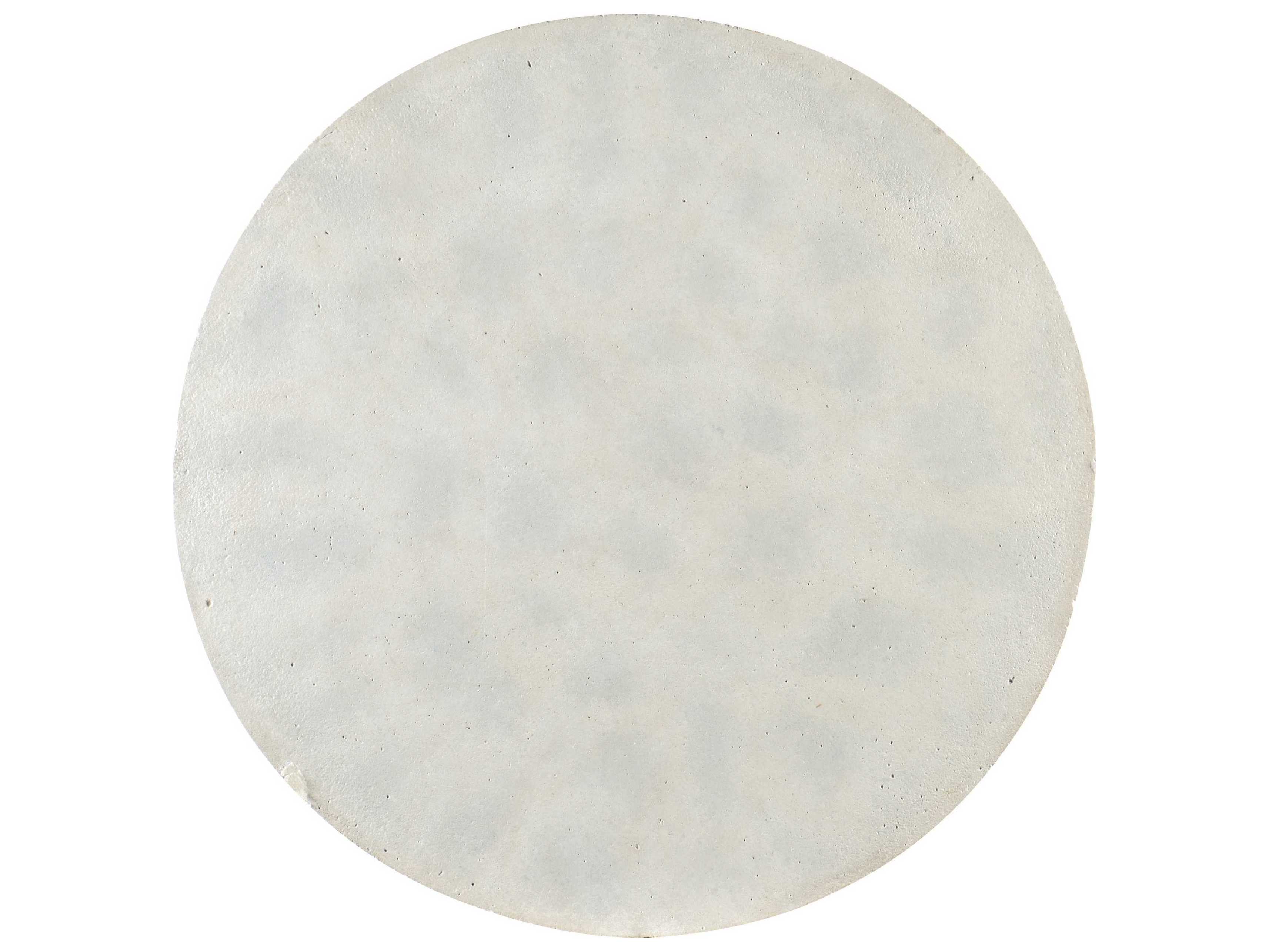 Luxecor Heritage Greystone Round Gray Cocktail Table
