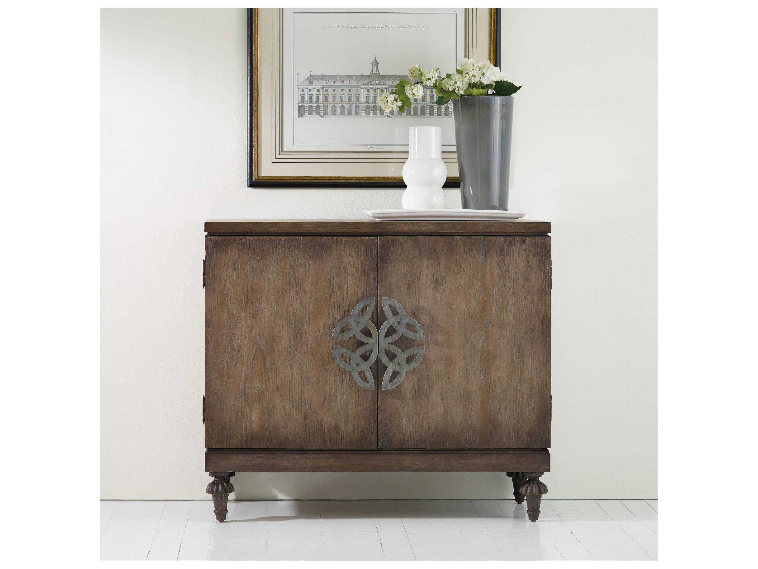 Hooker Furniture Melange Dark Wood Brown Hardwood Accent Chest