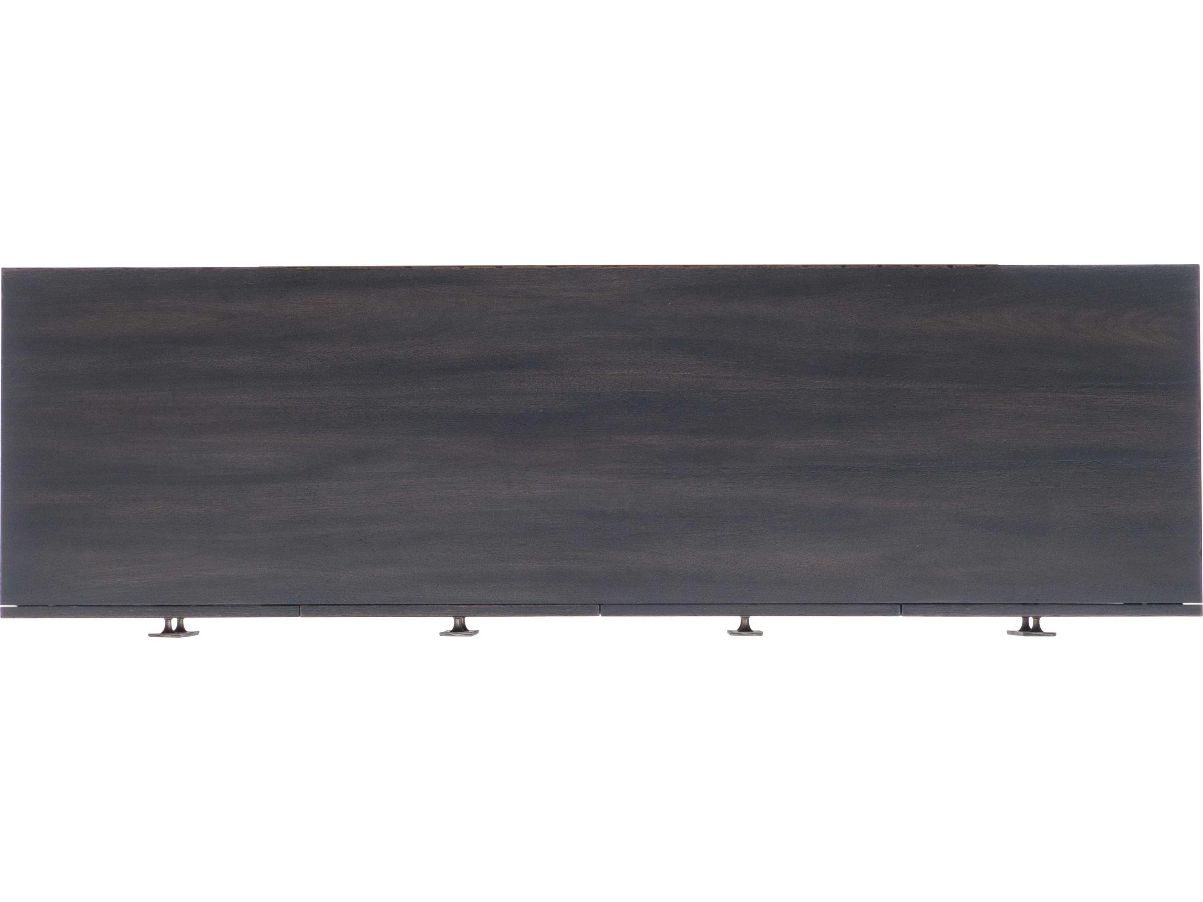 Luxecor Heritage Neville 68" Hardwood Dark Wood Media Console