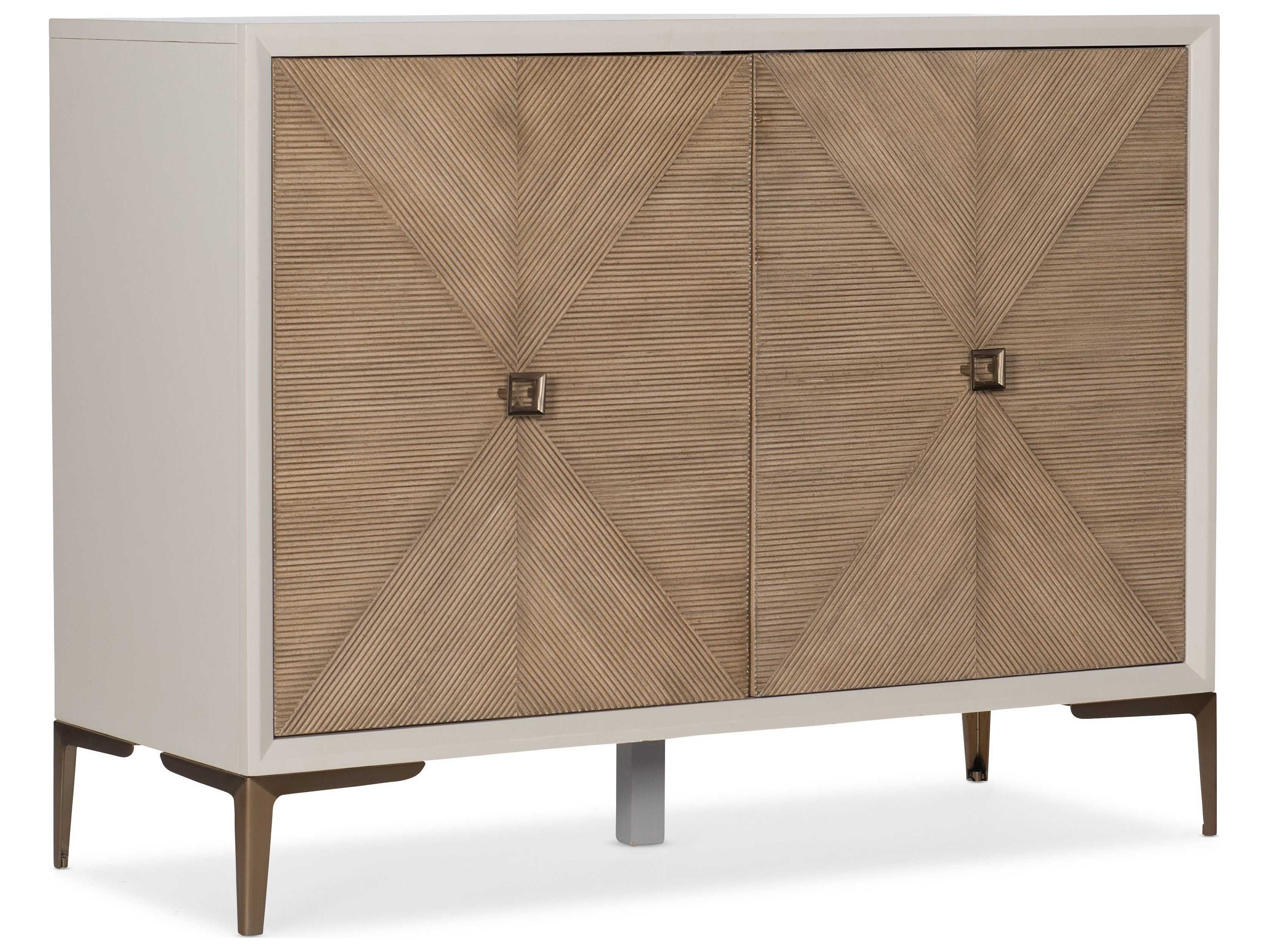 Hooker Furniture Melange Lisette 46" Poplar Wood Cream Sideboard