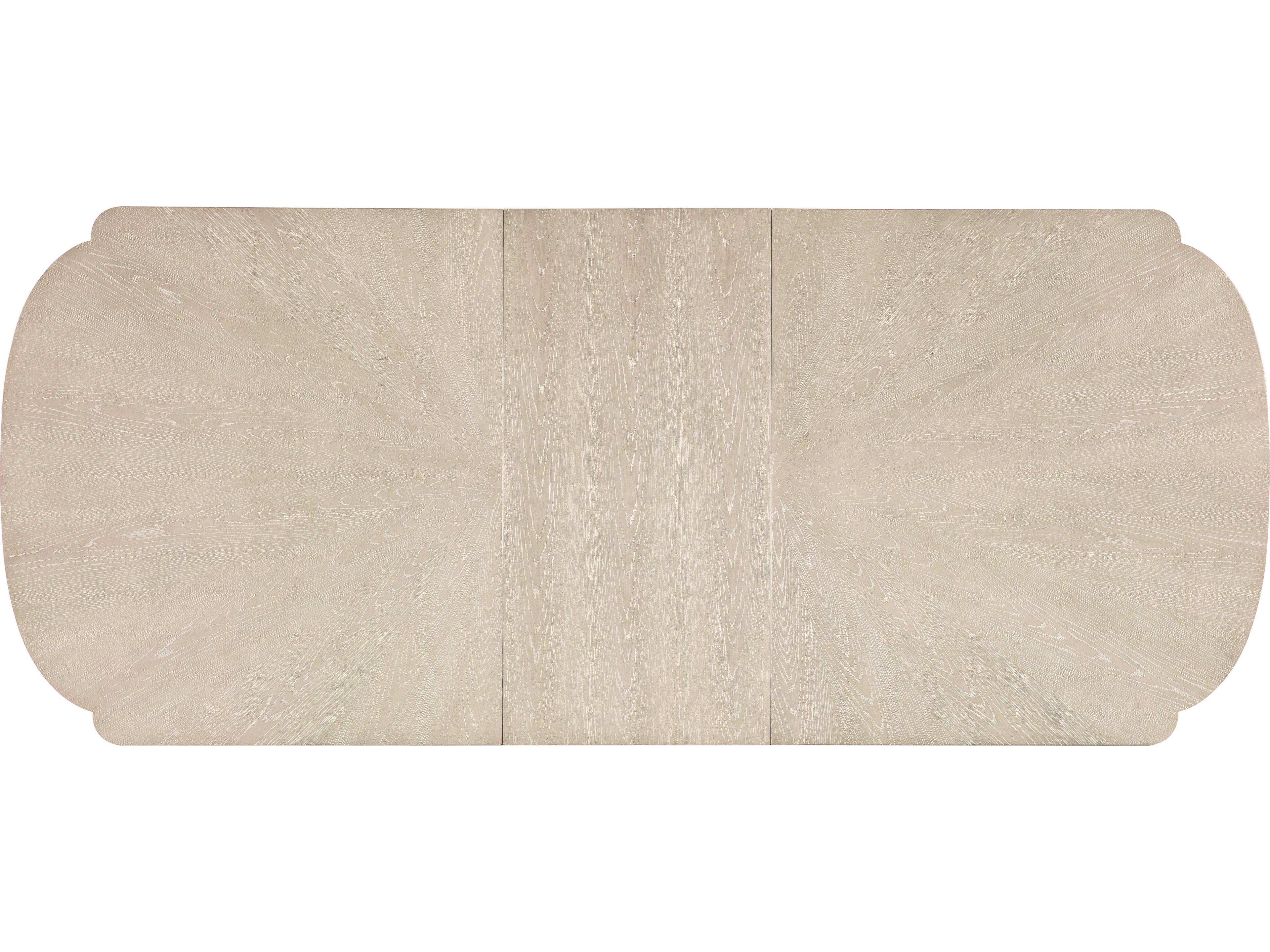 Hooker Furniture Nouveau Chic Extendable Rectangular Wood Sandstone Dining Table