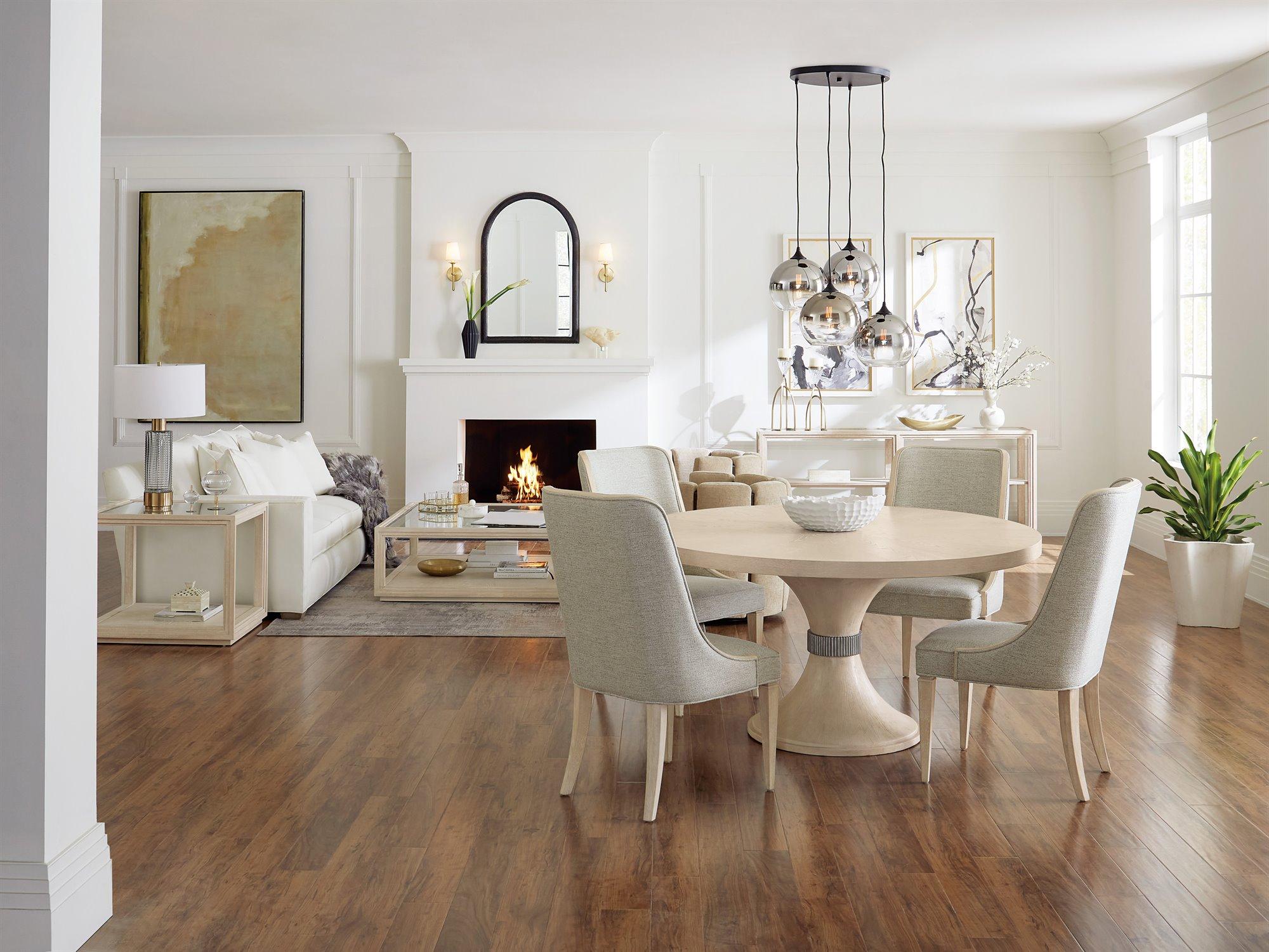 Hooker Furniture Nouveau Chic Oak Wood Dining Room Set