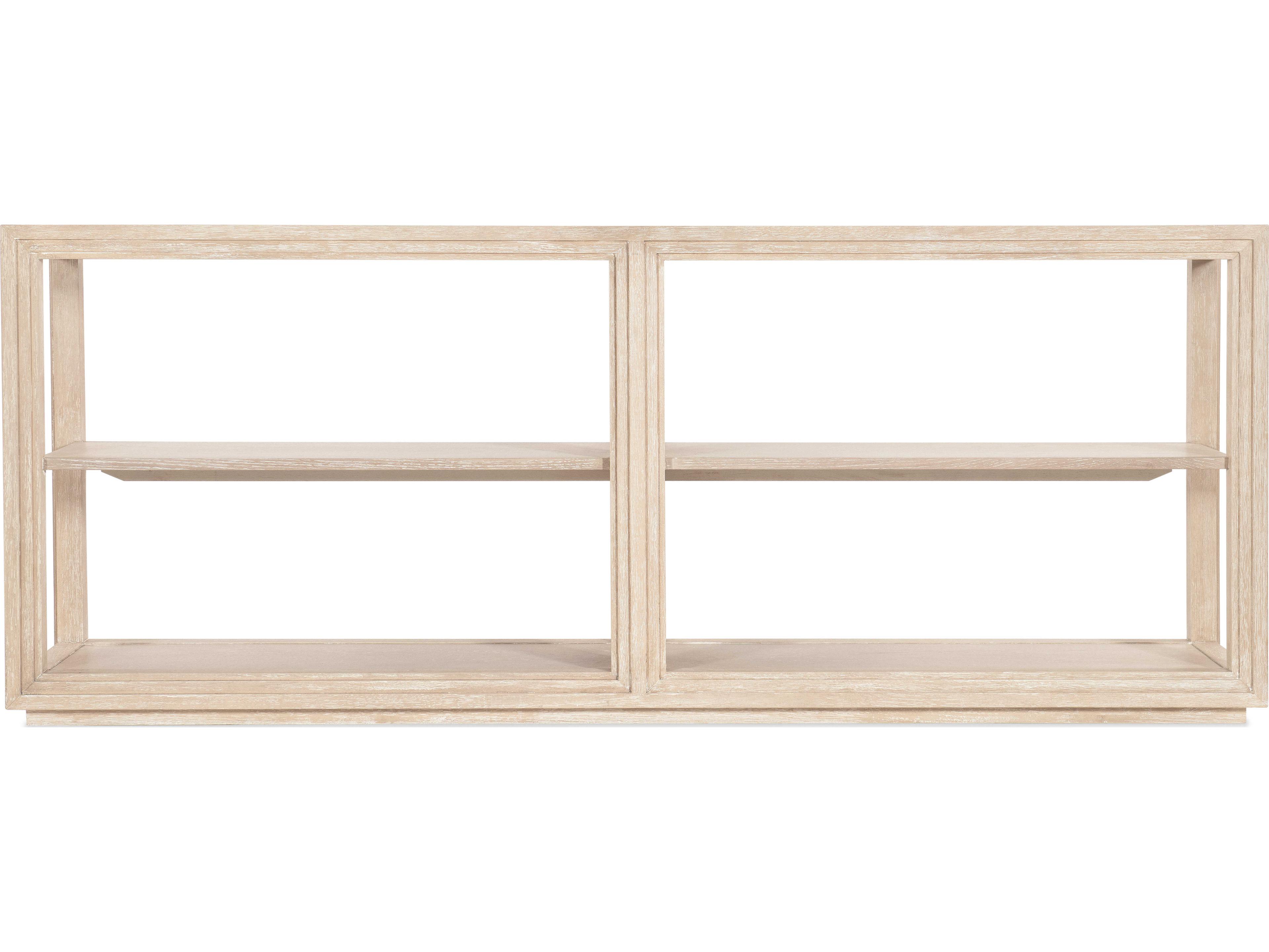 Hooker Furniture Nouveau Chic Rectangular Wood Sandstone Console Table