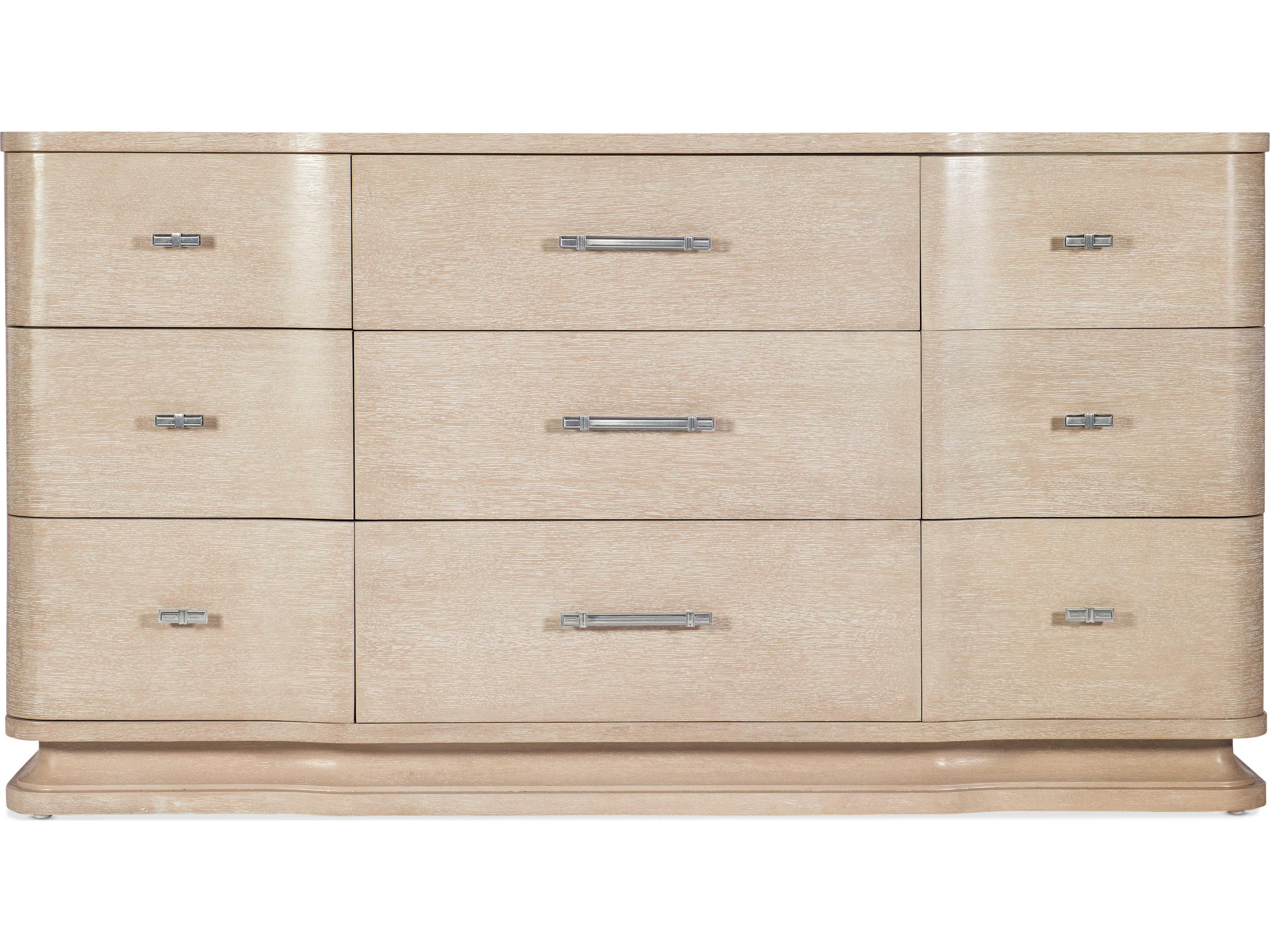 Hooker Furniture Nouveau Chic 9-Drawers Beige Cedar Wood Dresser