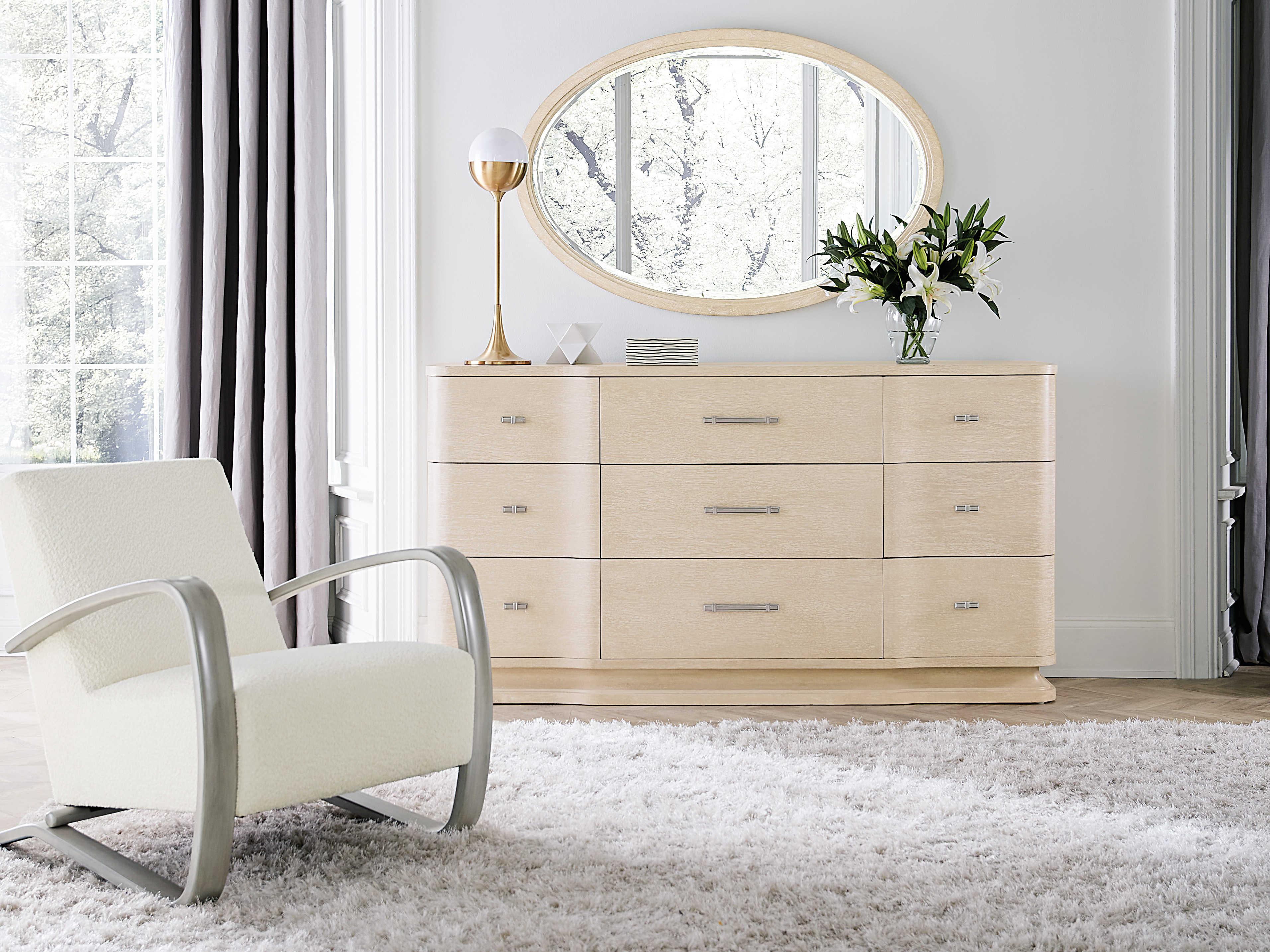 Hooker Furniture Nouveau Chic 9-Drawers Beige Cedar Wood Dresser