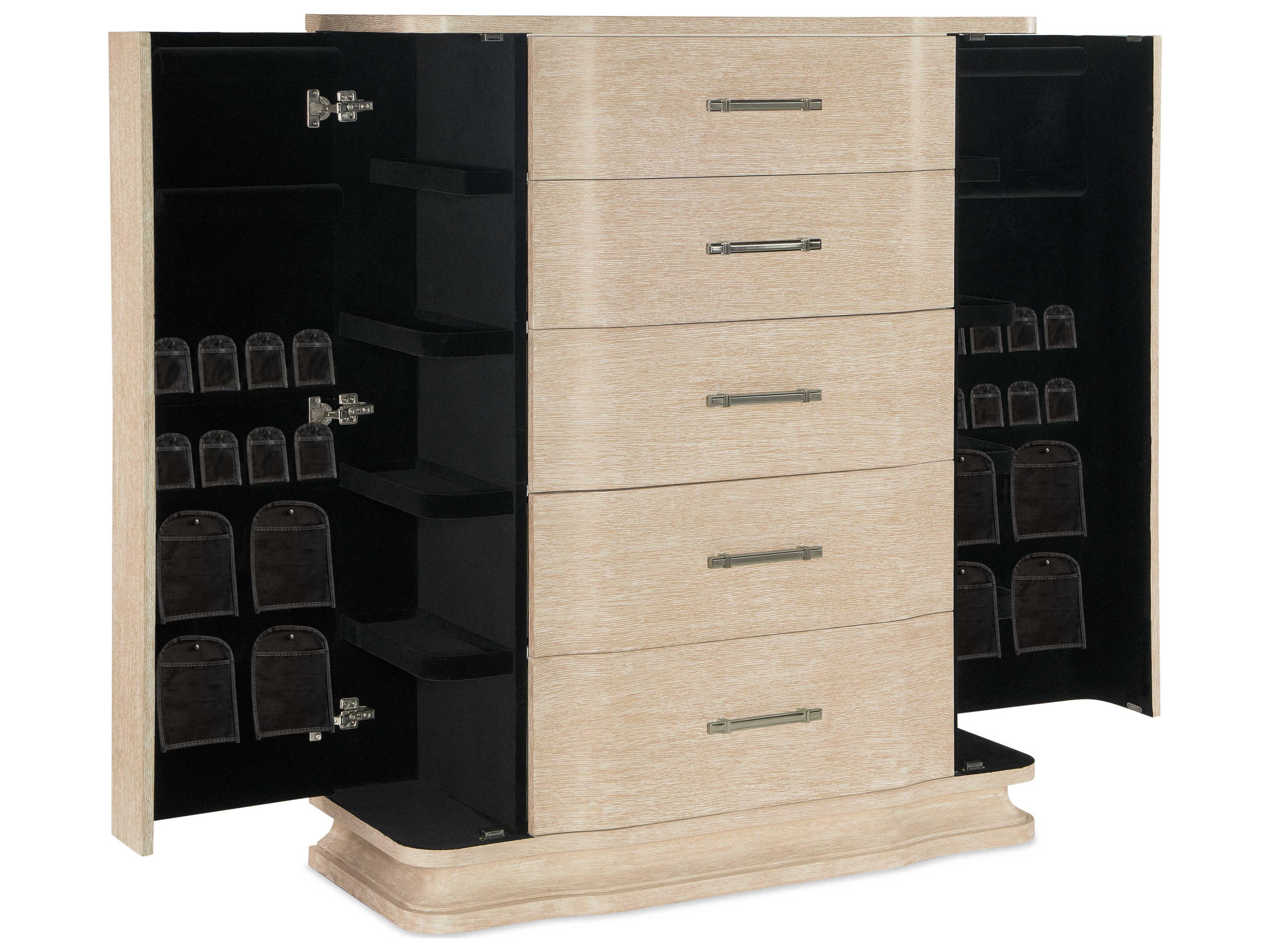 Hooker Furniture Nouveau Chic 5-Drawers Sandstone Beige Cedar Wood Accent Chest