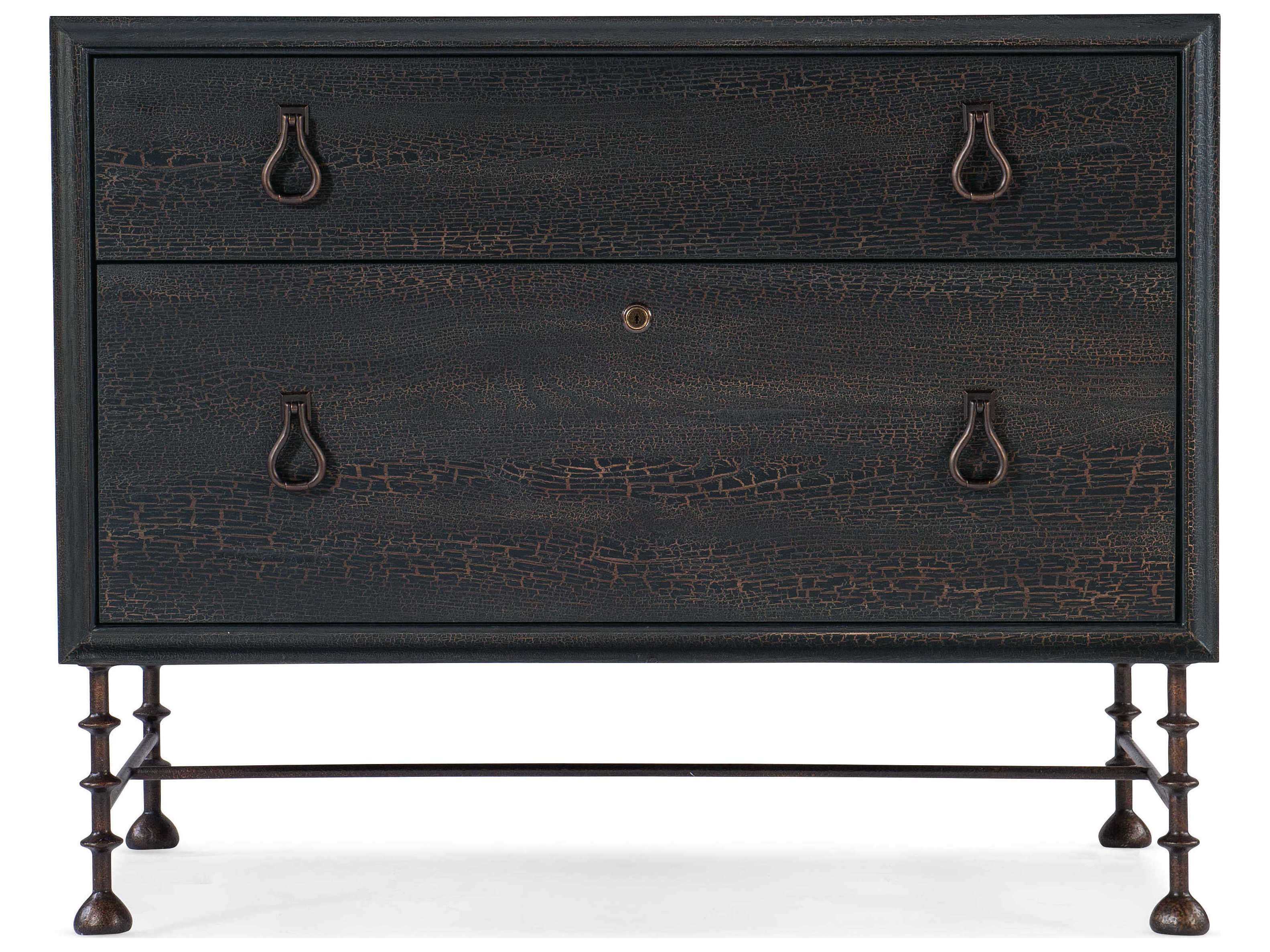 Luxecor Heritage Charred Timber File Cabinet