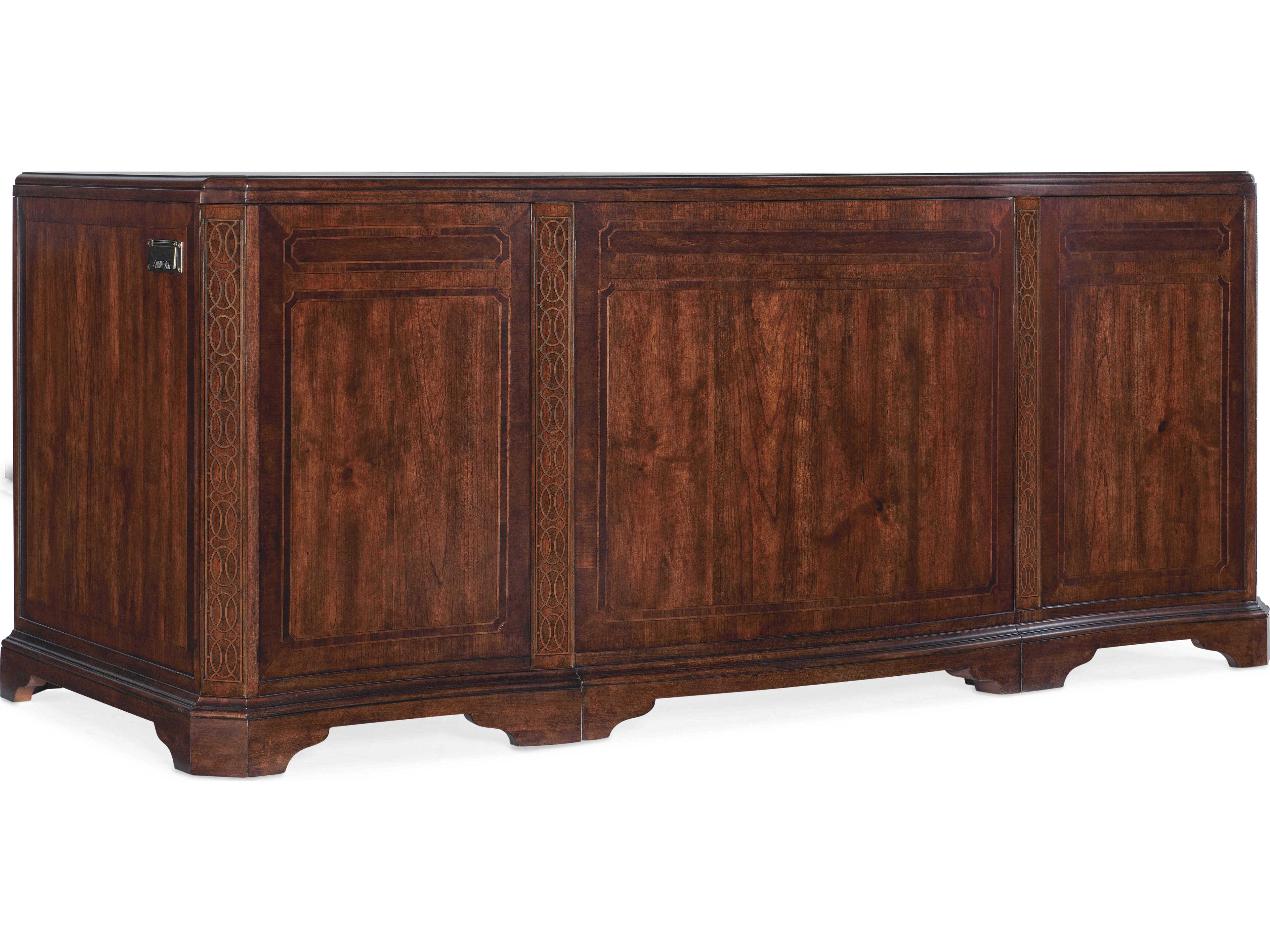 Hooker Furniture Charleston Maraschino Cherry Maple Wood Executive Desk