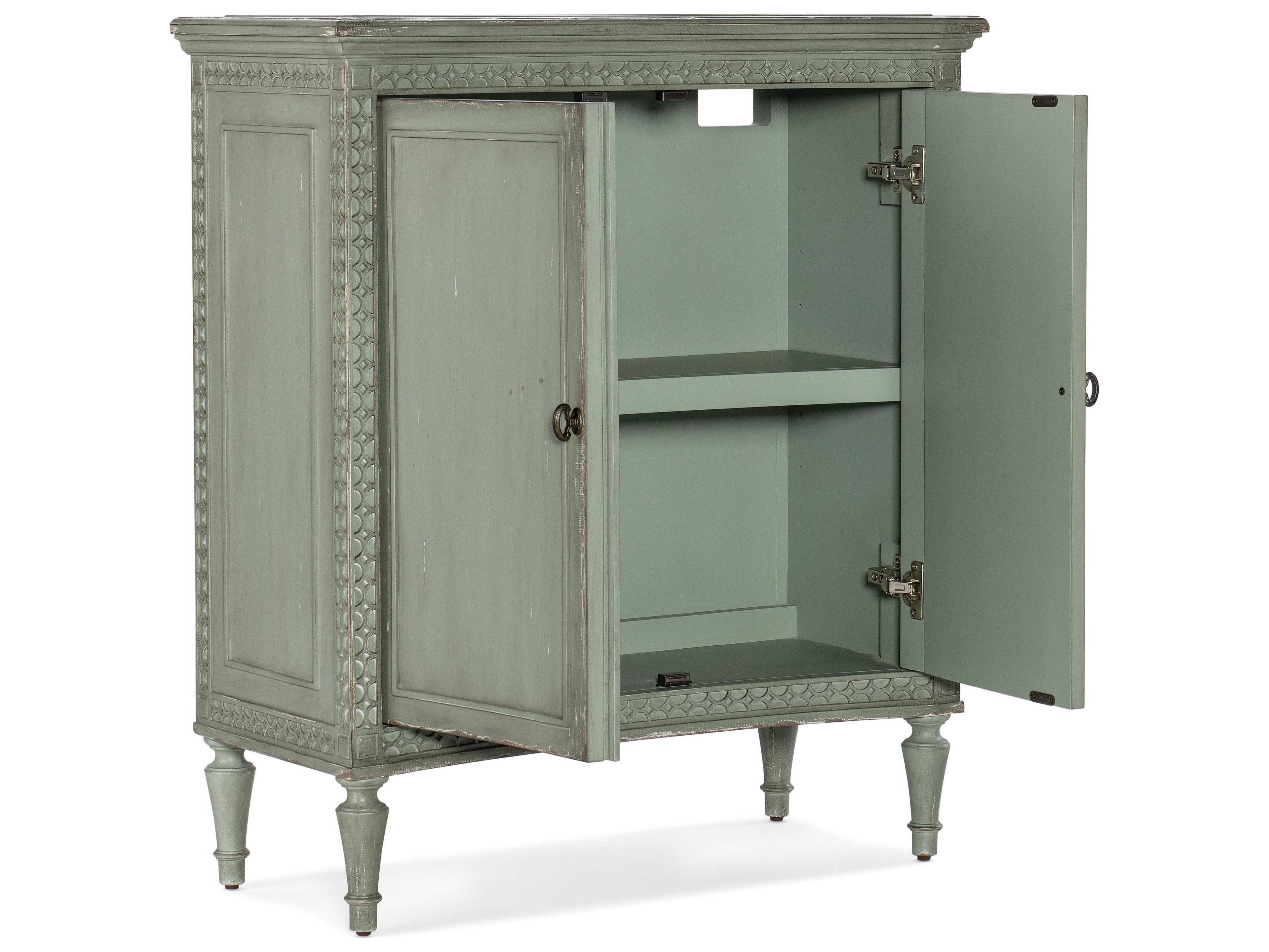 Luxecor Heritage Green Maple Wood Accent Chest