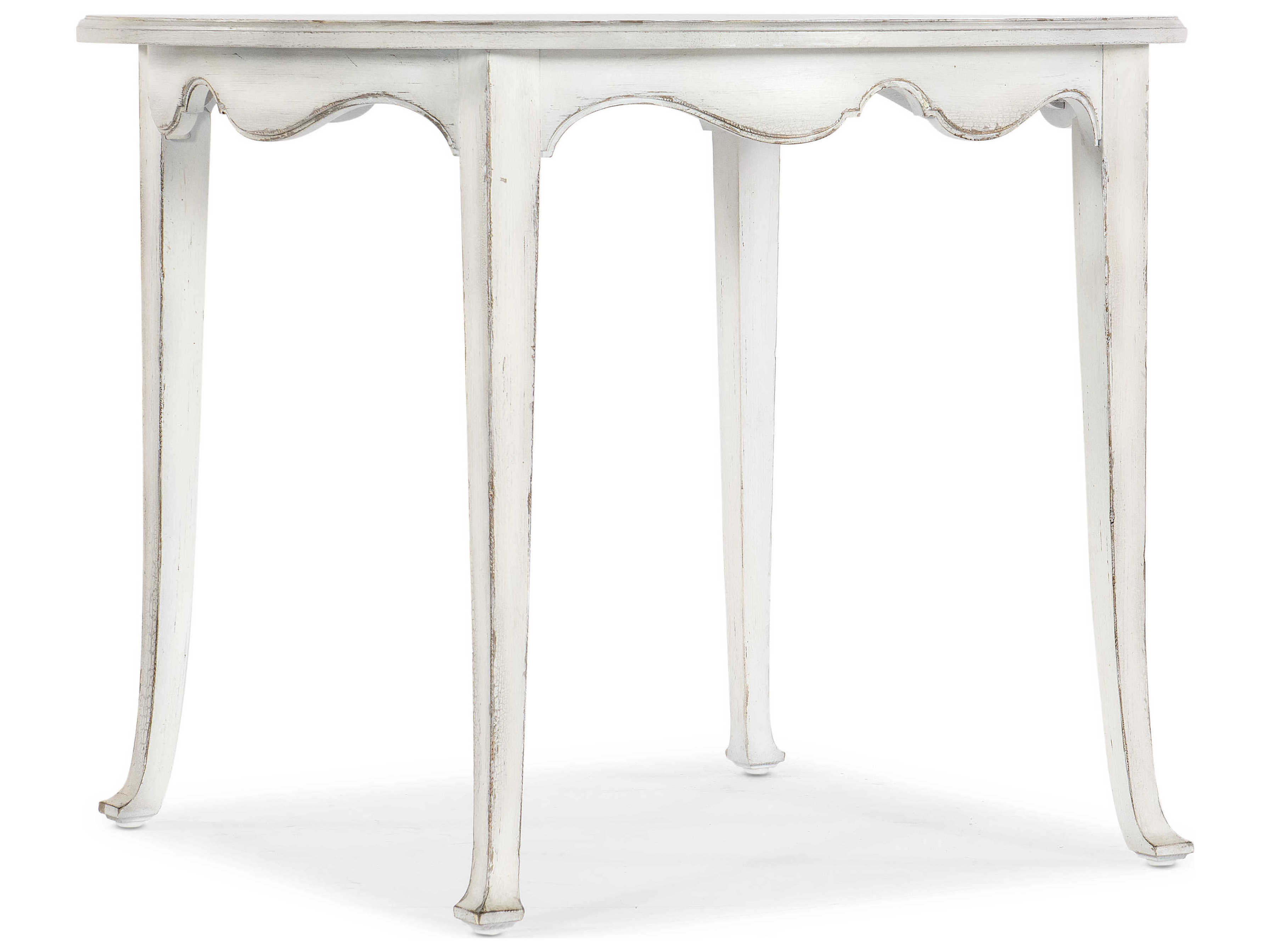 Hooker Furniture Charleston Square Wood Magnolia White Dining Table
