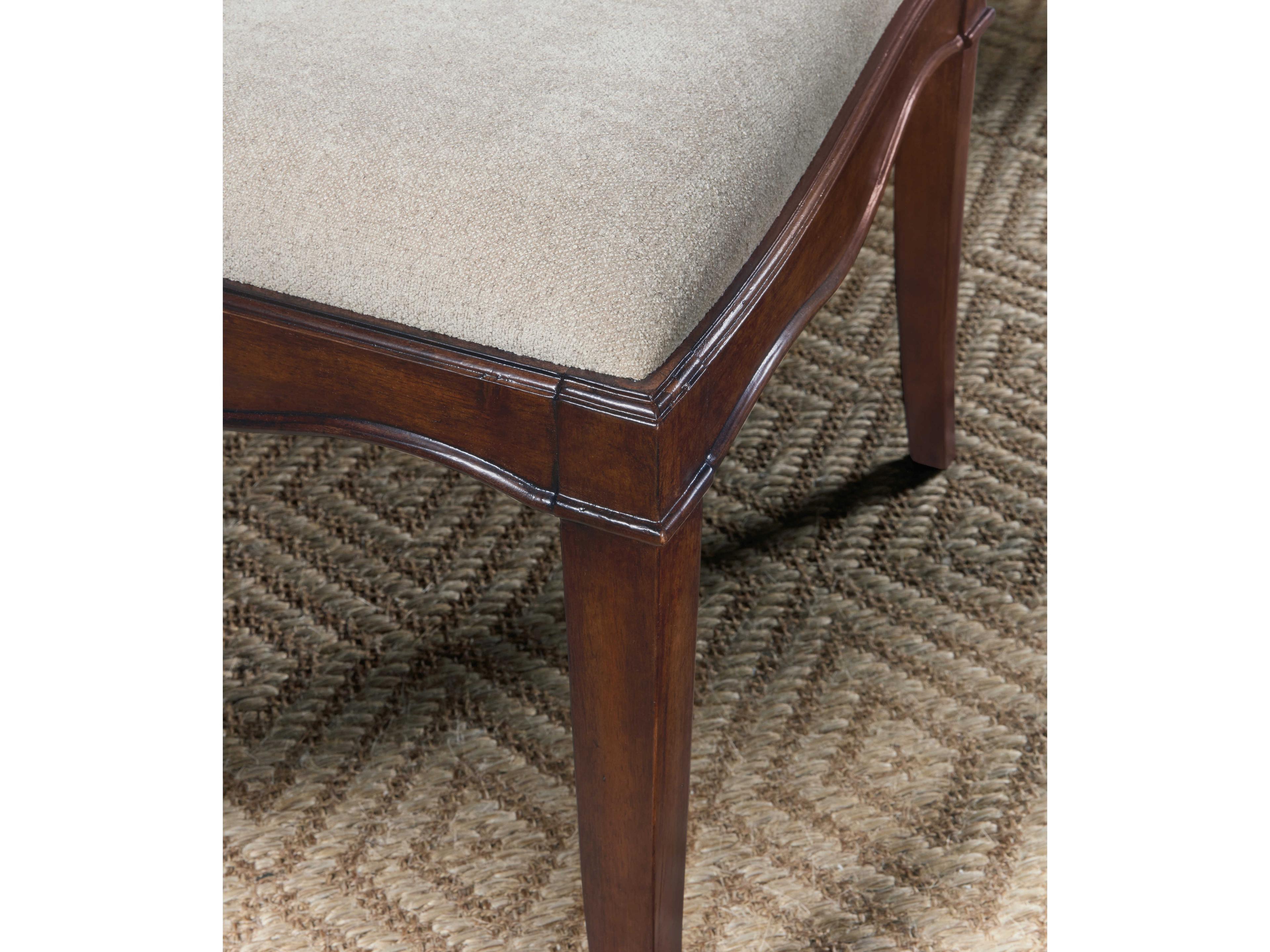 Hooker Furniture Charleston Cherry Wood Upholstered Side Dining Chair