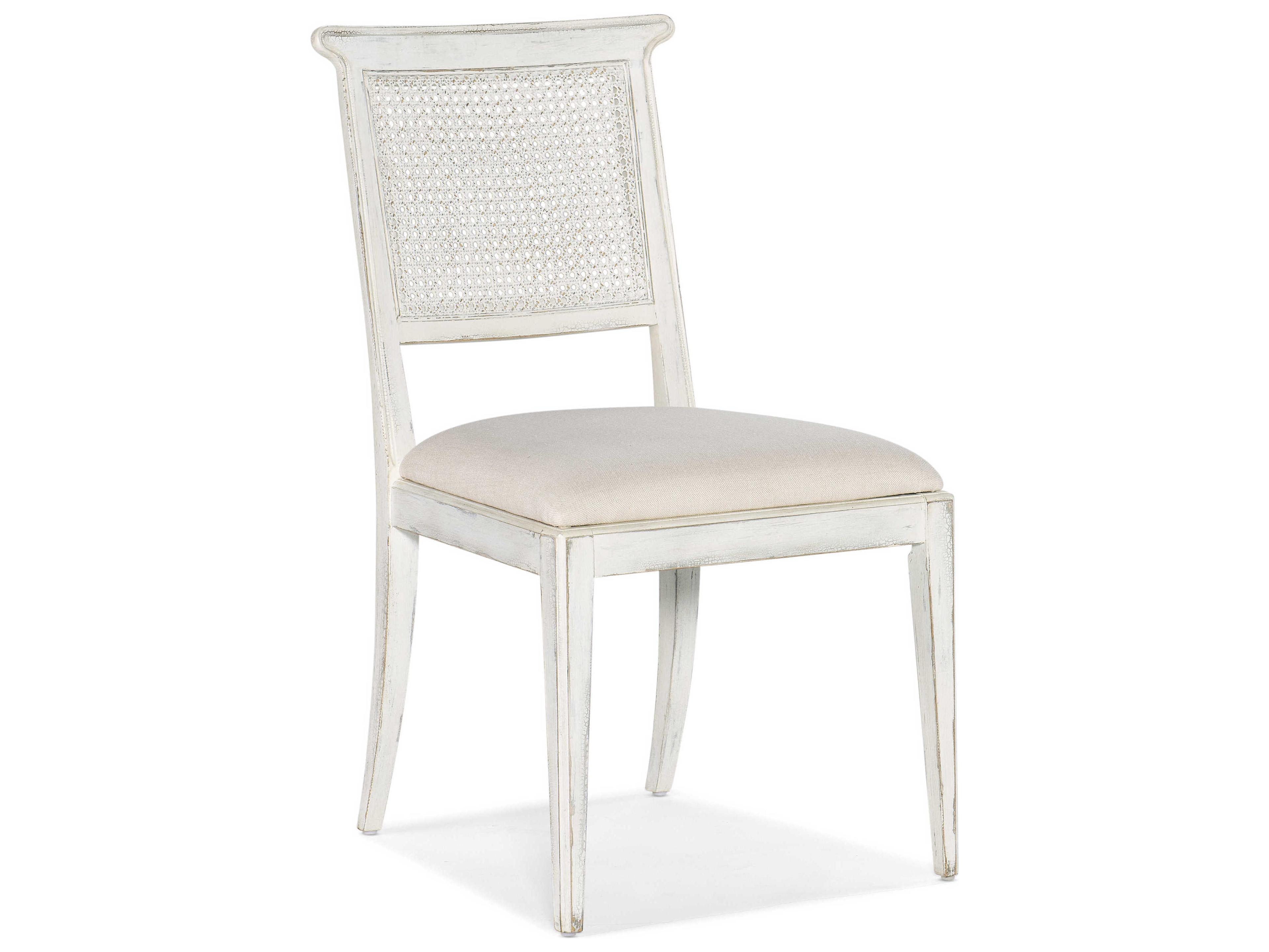 Hooker Furniture Charleston White Upholstered Side Dining Chair