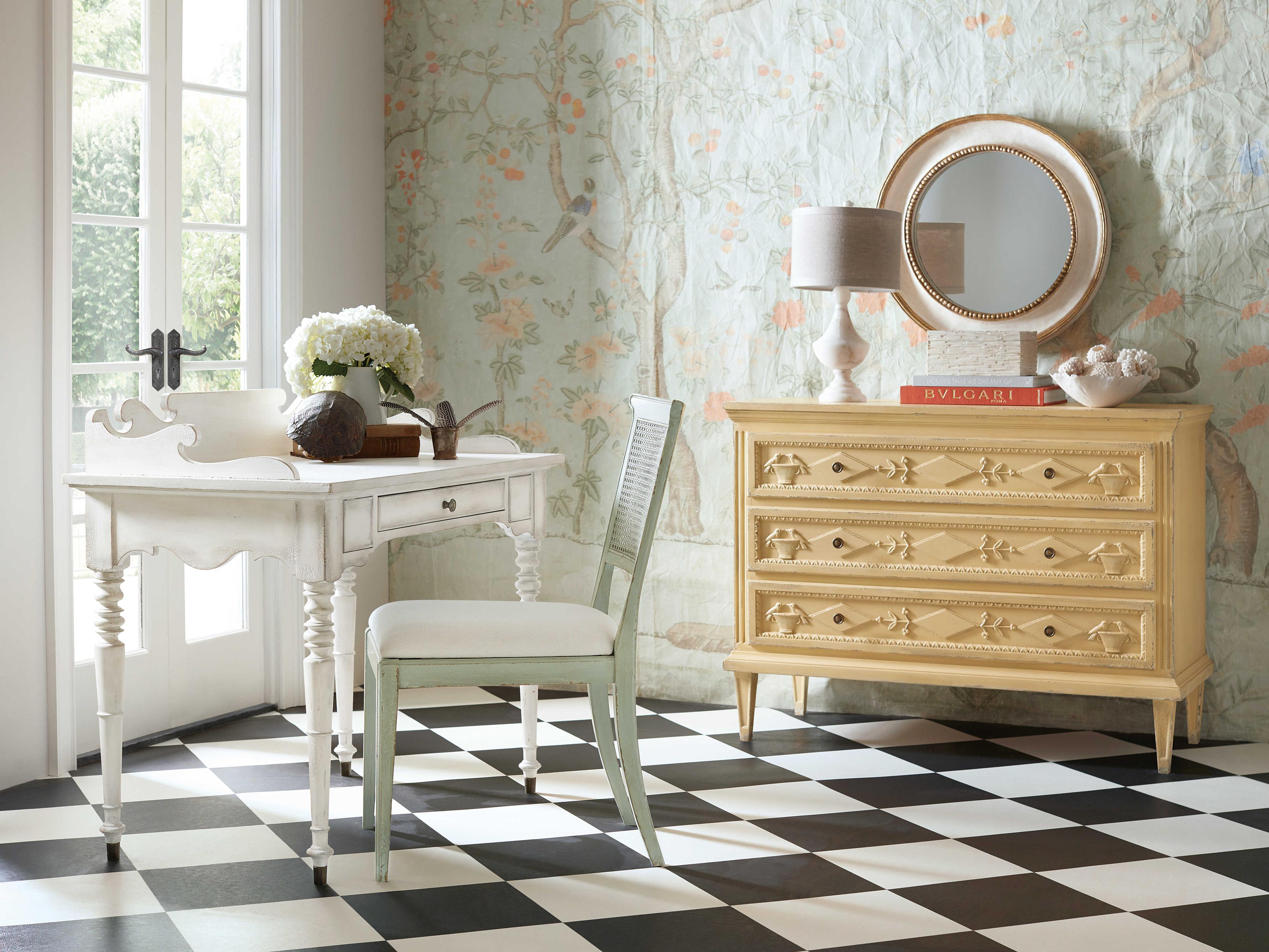 Hooker Furniture Charleston Green Upholstered Side Dining Chair