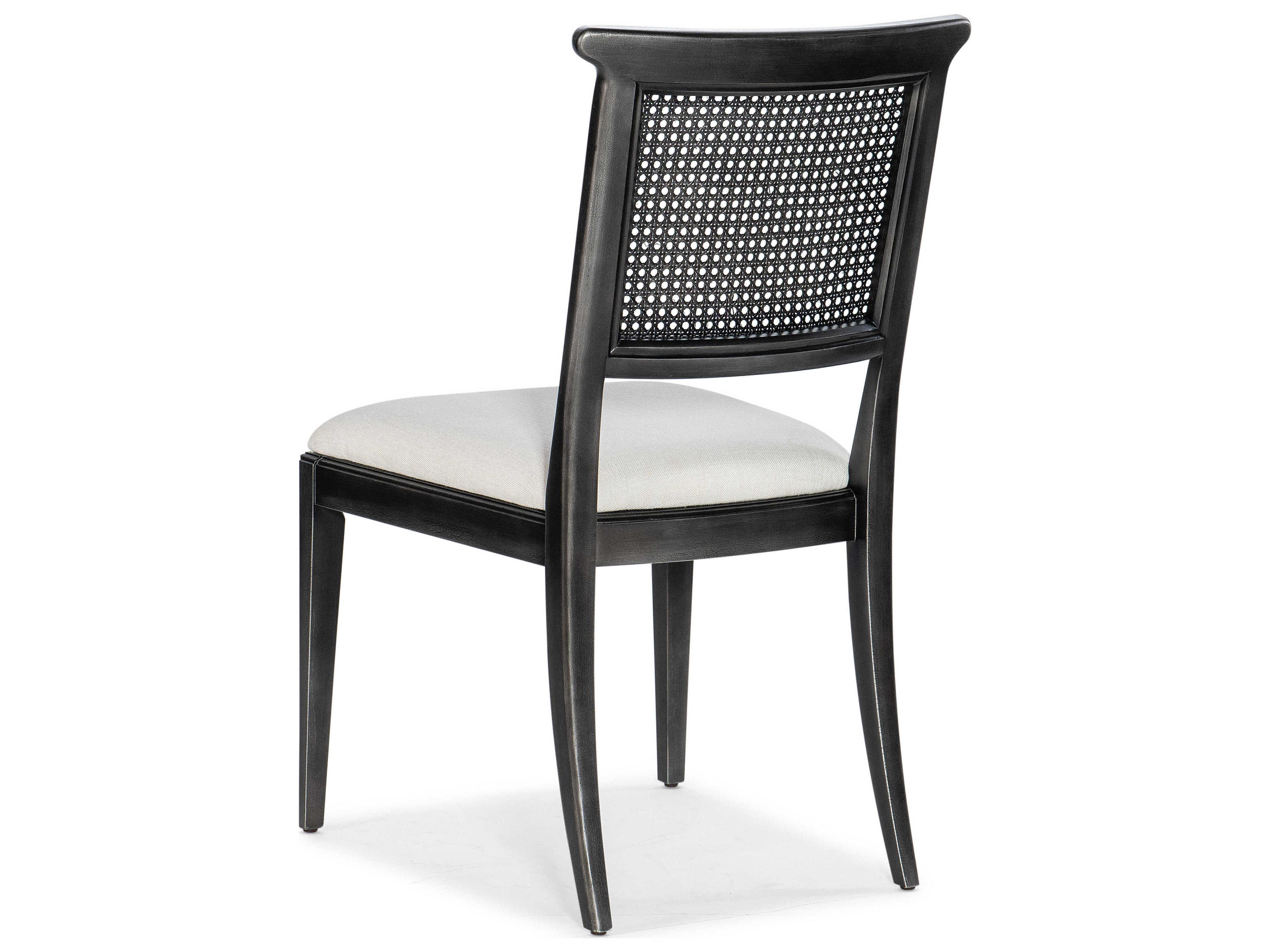 Hooker Furniture Charleston Black Upholstered Side Dining Chair