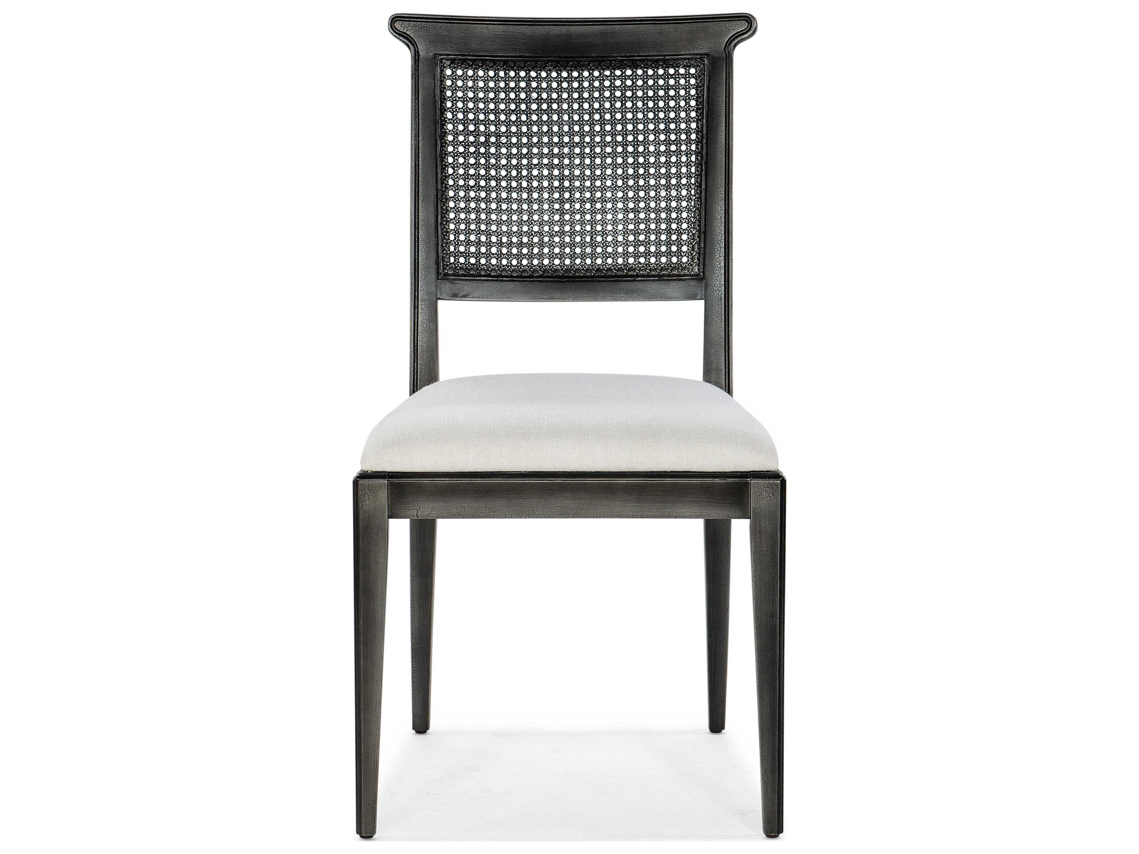 Hooker Furniture Charleston Black Upholstered Side Dining Chair