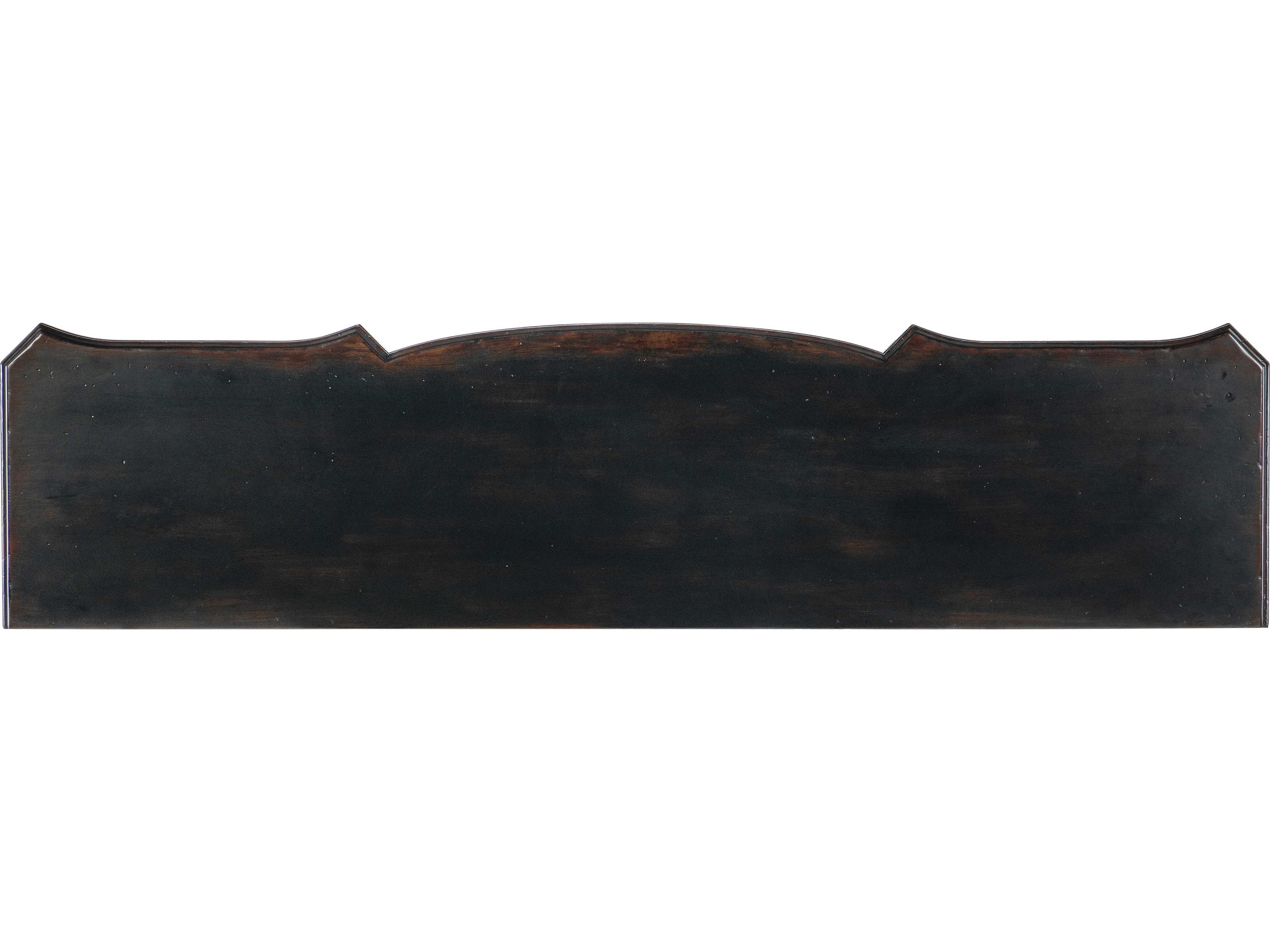 Hooker Furniture Charleston 74" Cherry Wood Black Sideboard