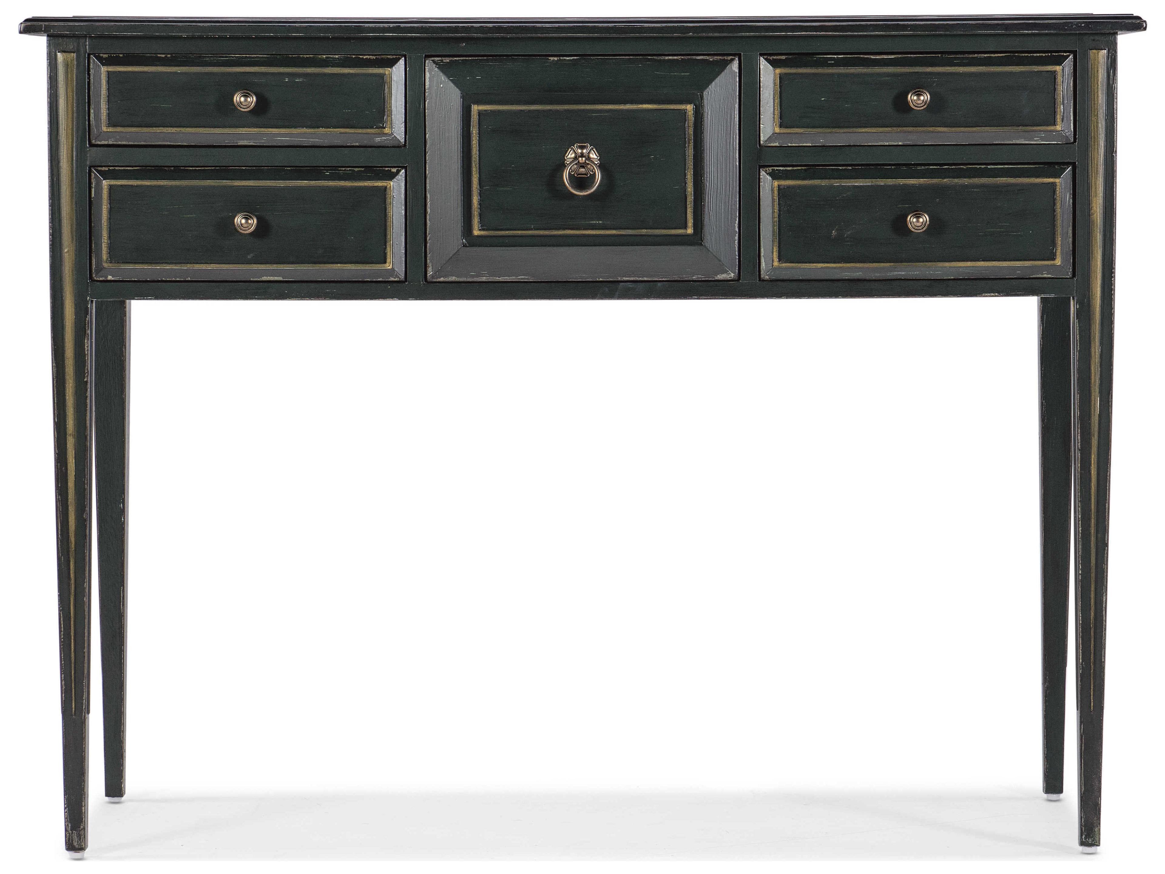 Hooker Furniture Charleston Rectangular Wood Green Console Table