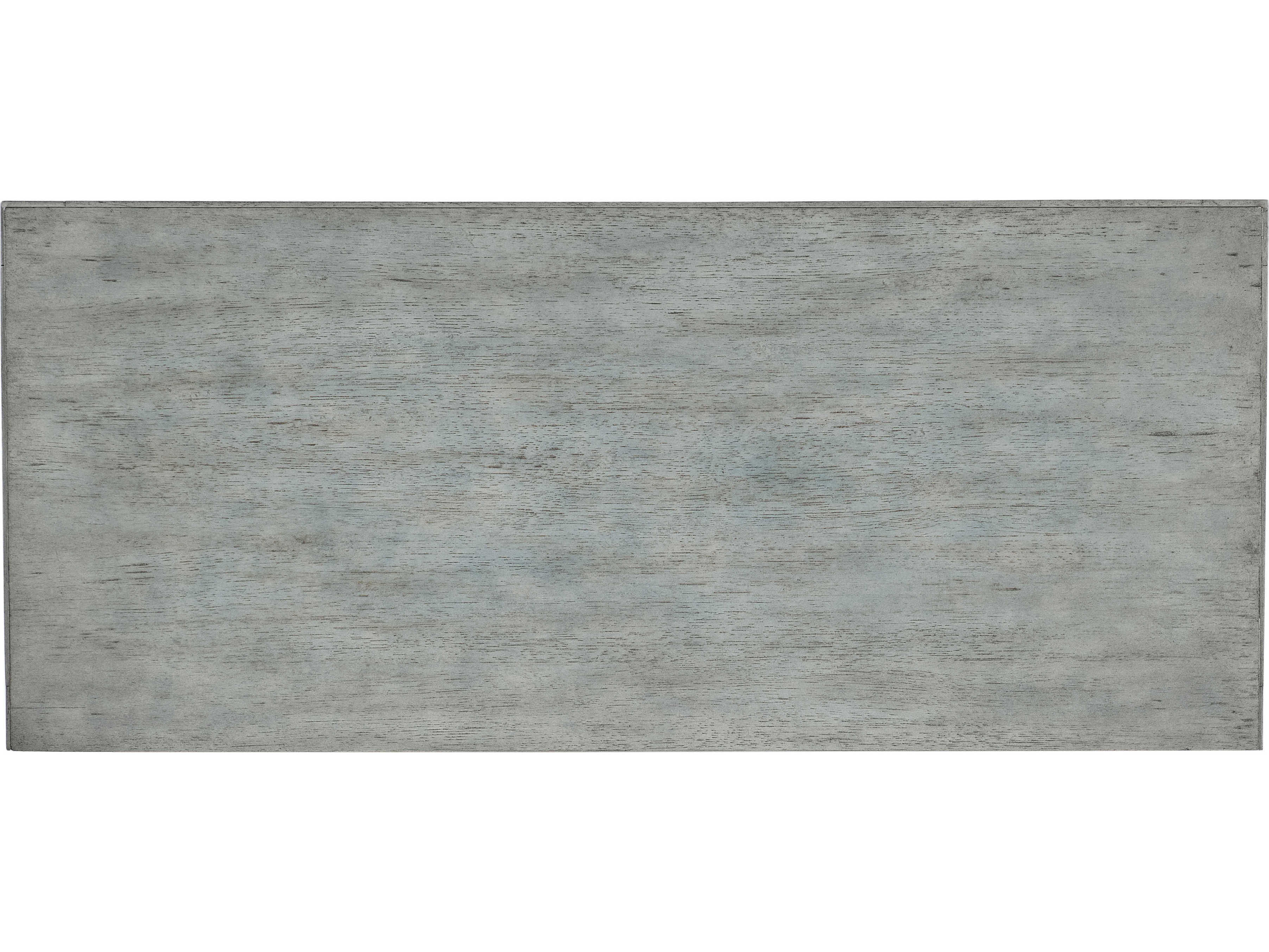 Luxecor Heritage 3-Drawers Waterscape Blue Maple Wood Accent Chest