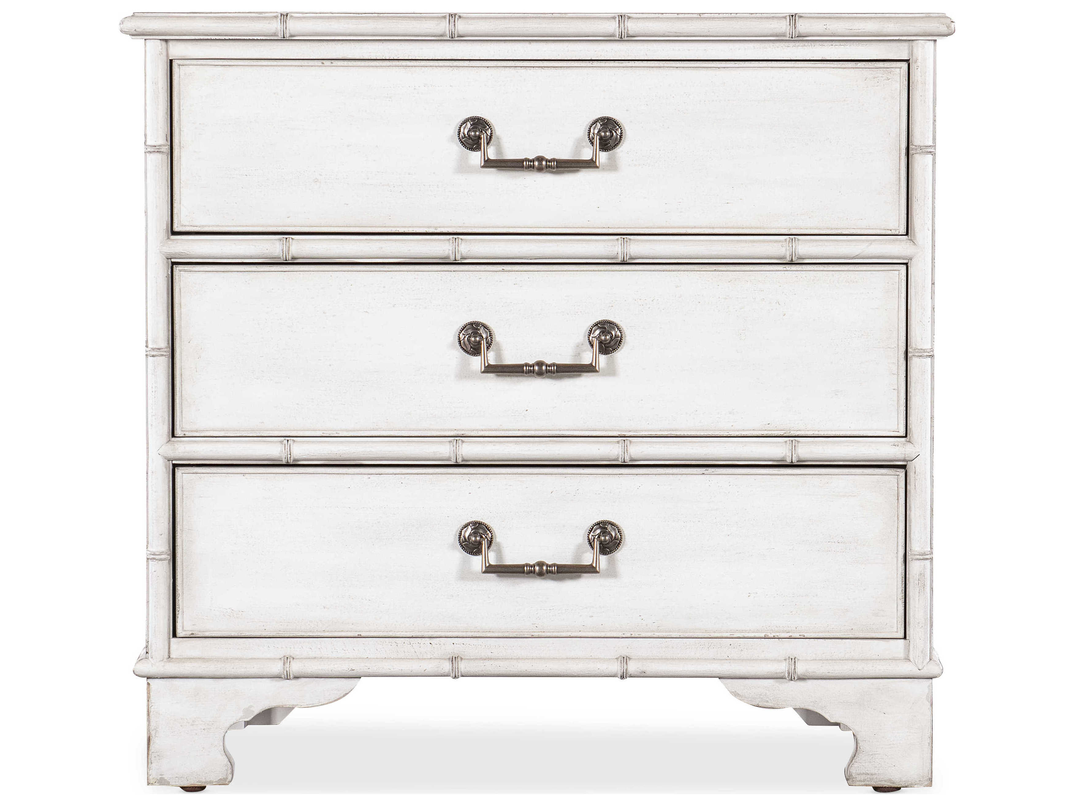 Hooker Furniture Charleston 3-Drawers Solid Wood Nightstand