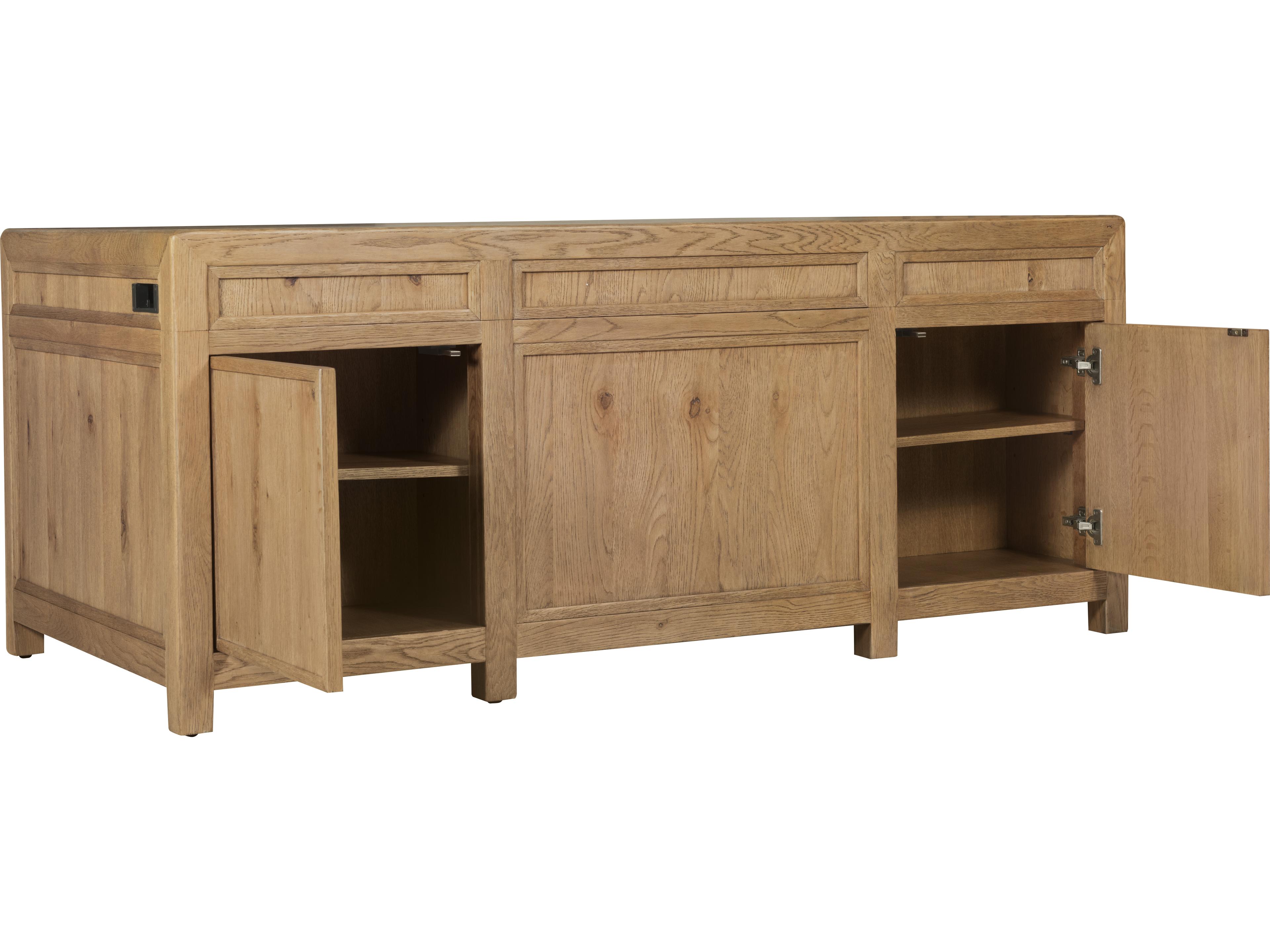 Hooker Furniture Driftwood Light Wood Executive Desk