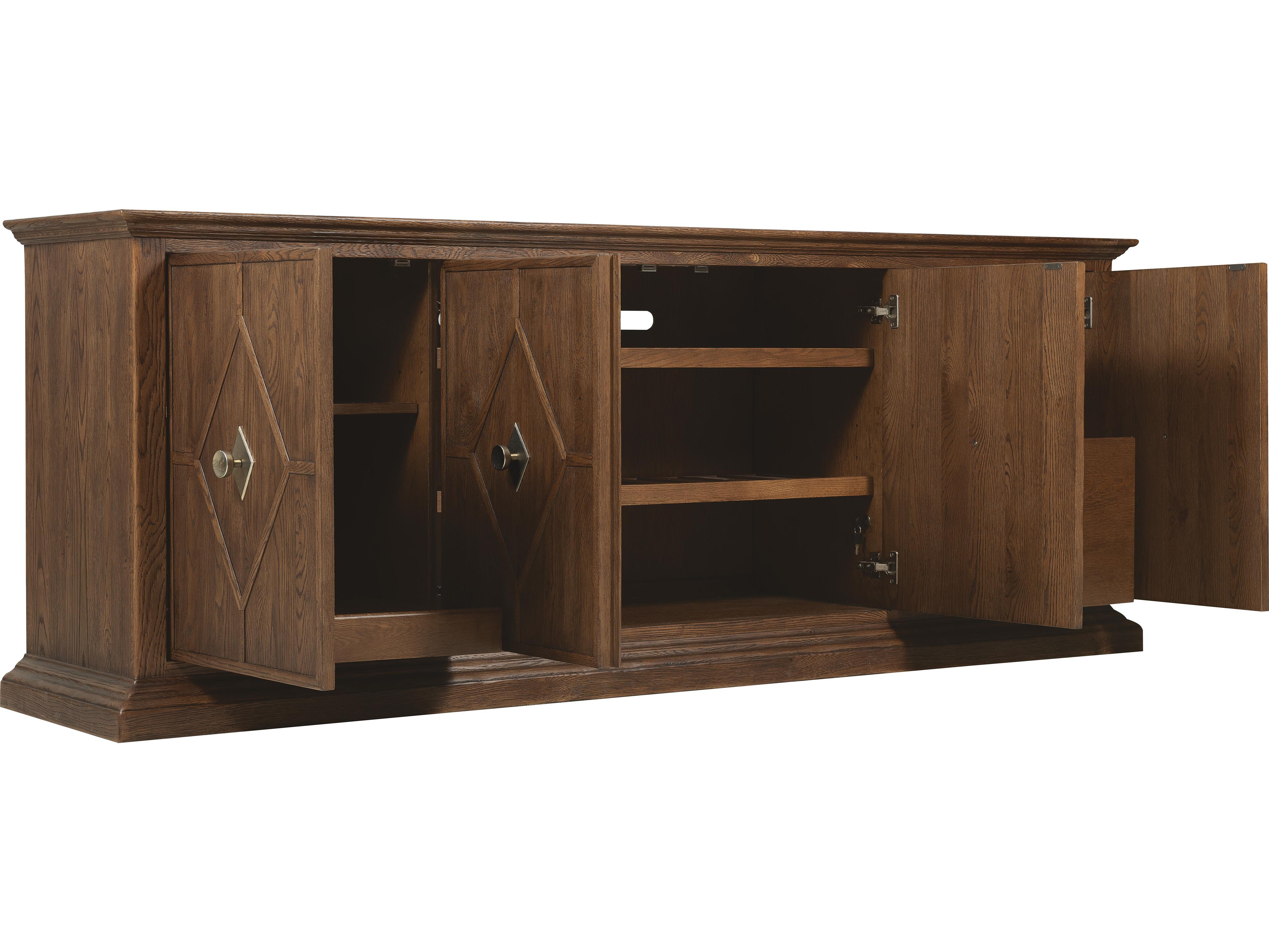 Hooker Furniture Driftwood Medium Wood Entertainment Credenza