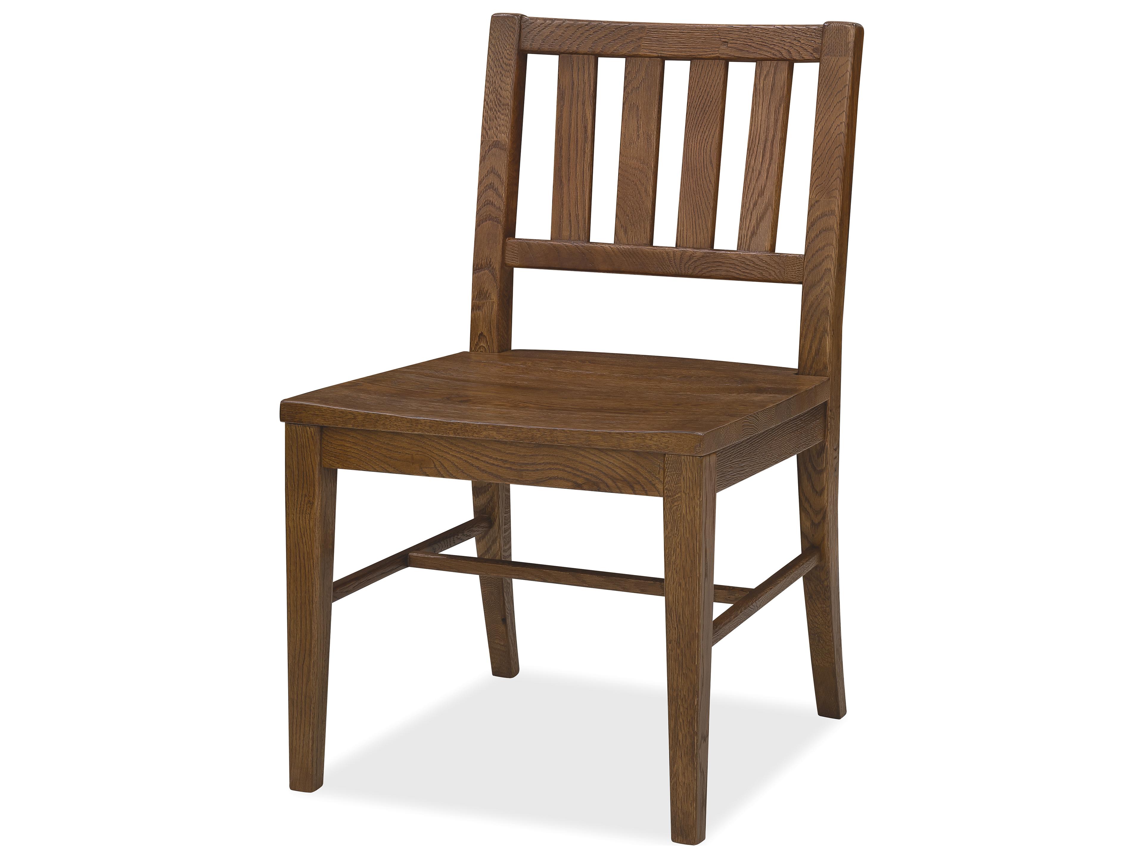 Hooker Furniture Driftwood Medium Wood Splatback Side Chair