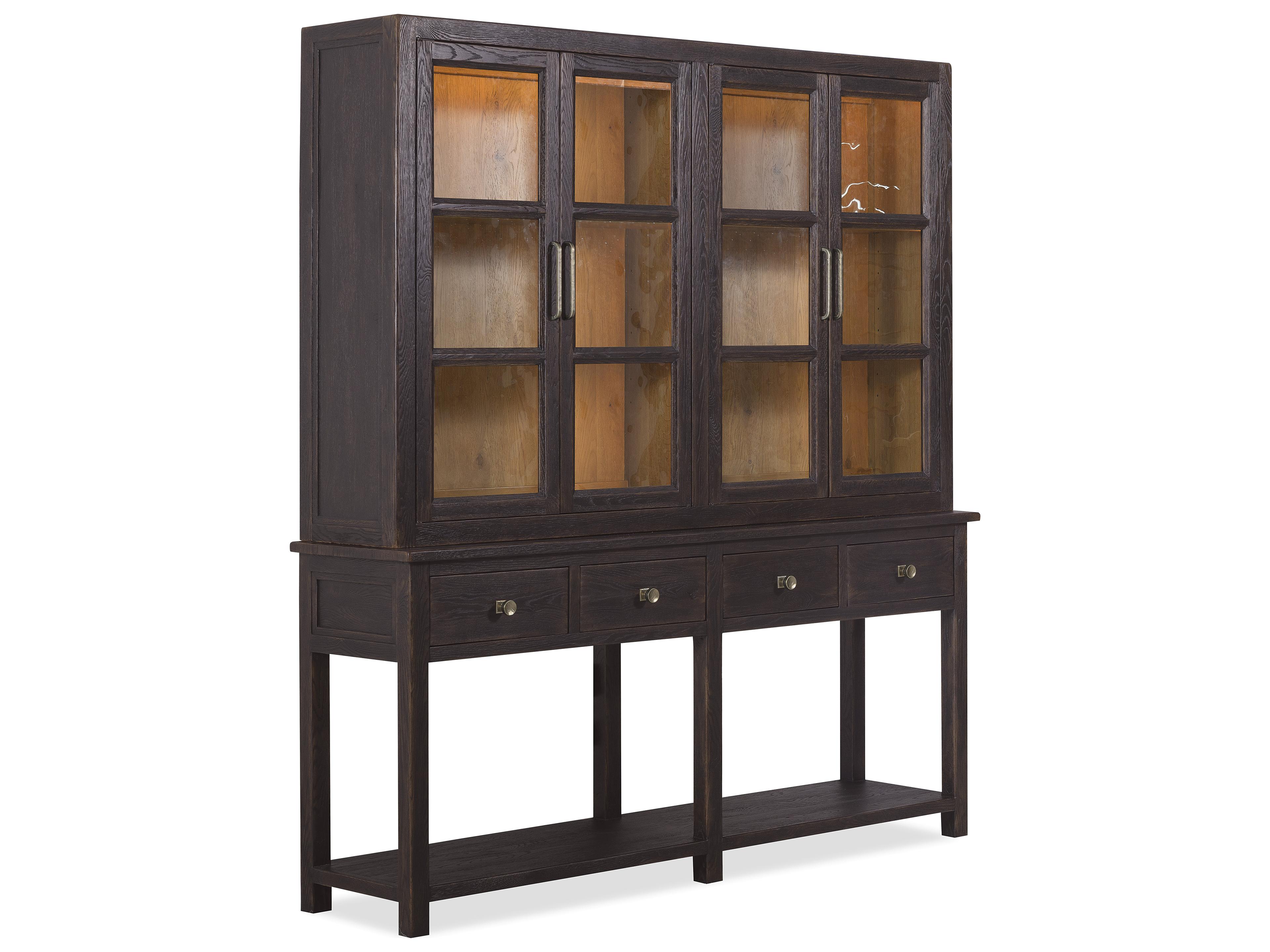Hooker Furniture Driftwood Display Cabinet