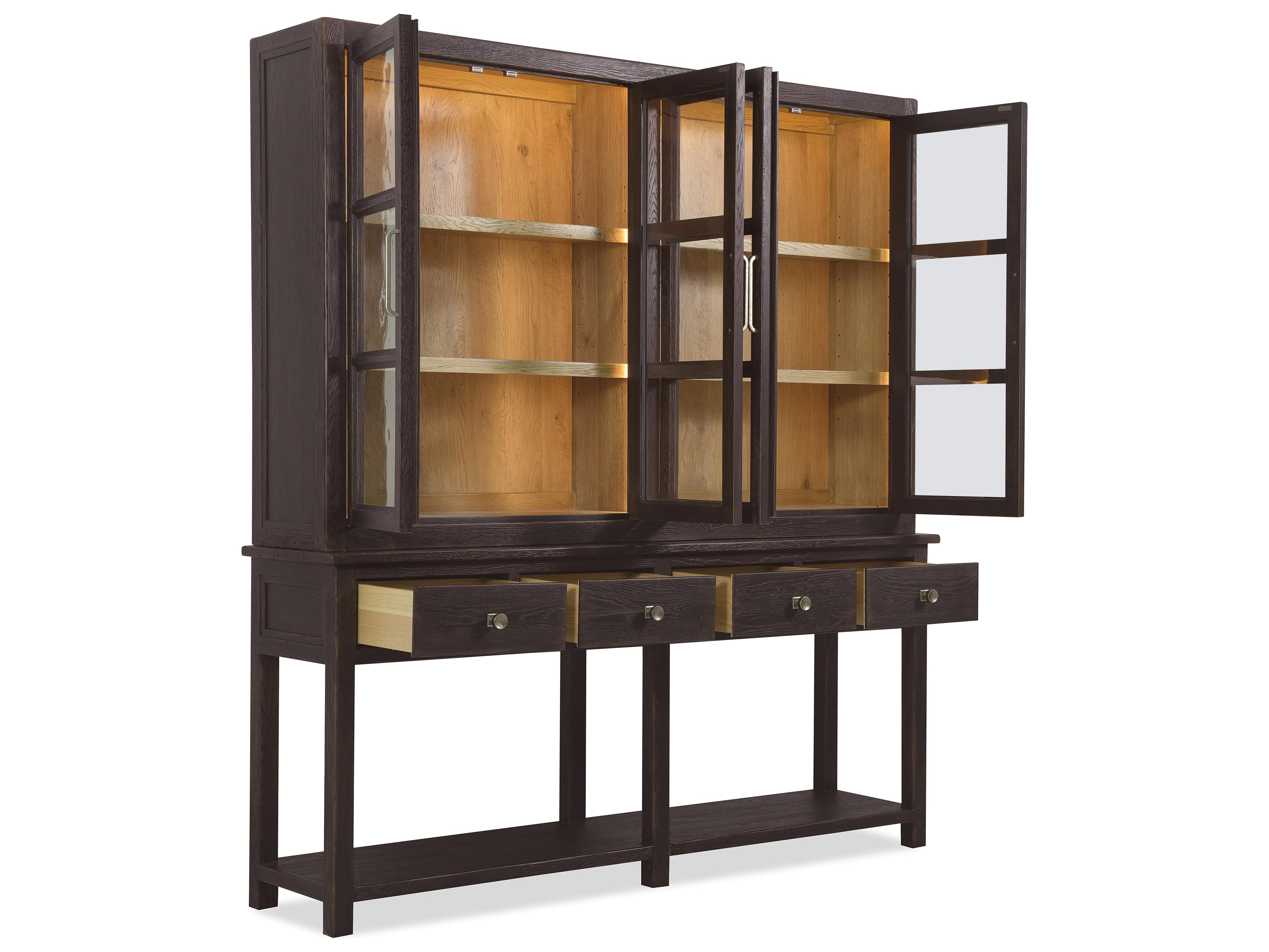 Hooker Furniture Driftwood Display Cabinet