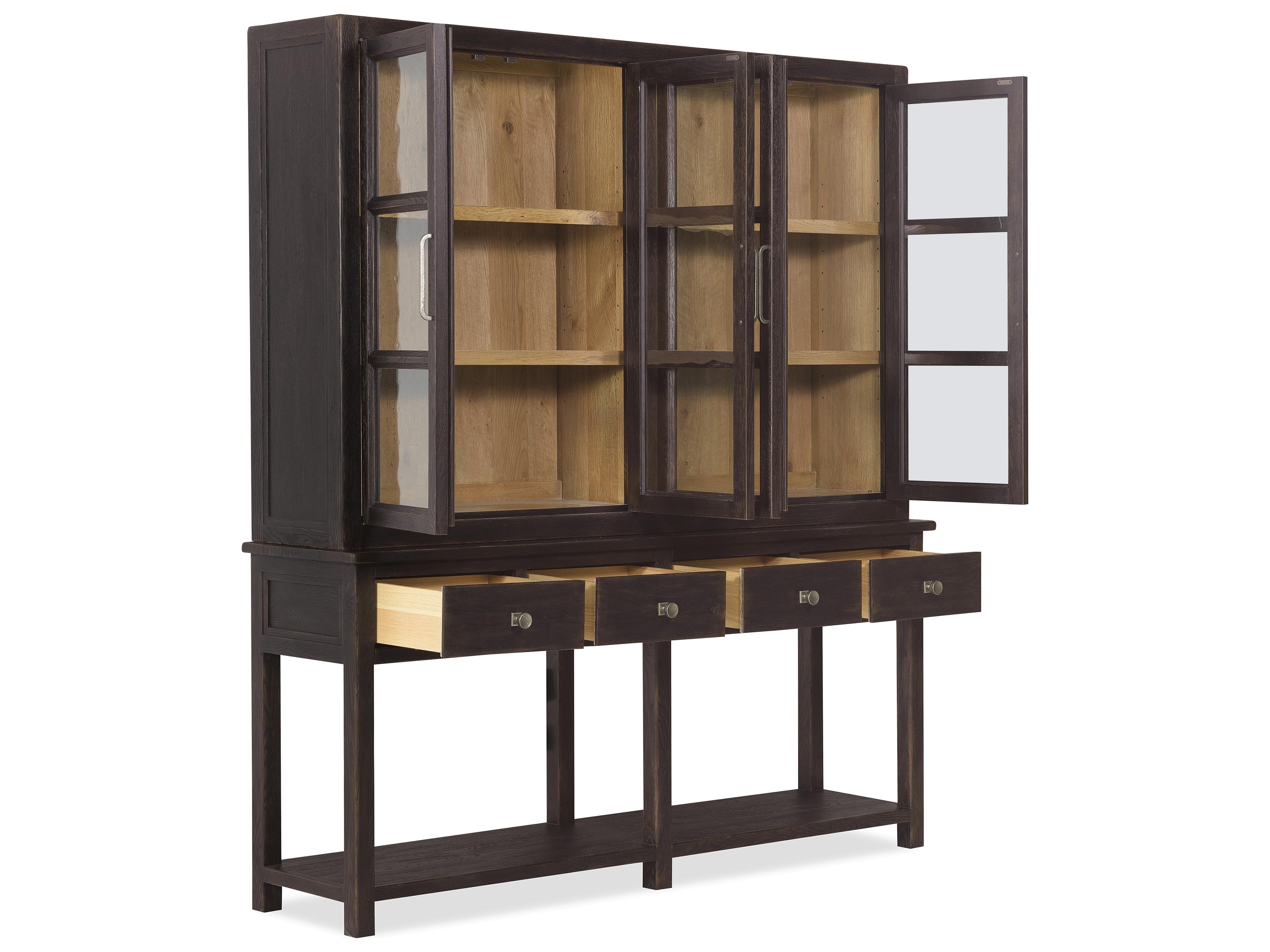 Hooker Furniture Driftwood Display Cabinet